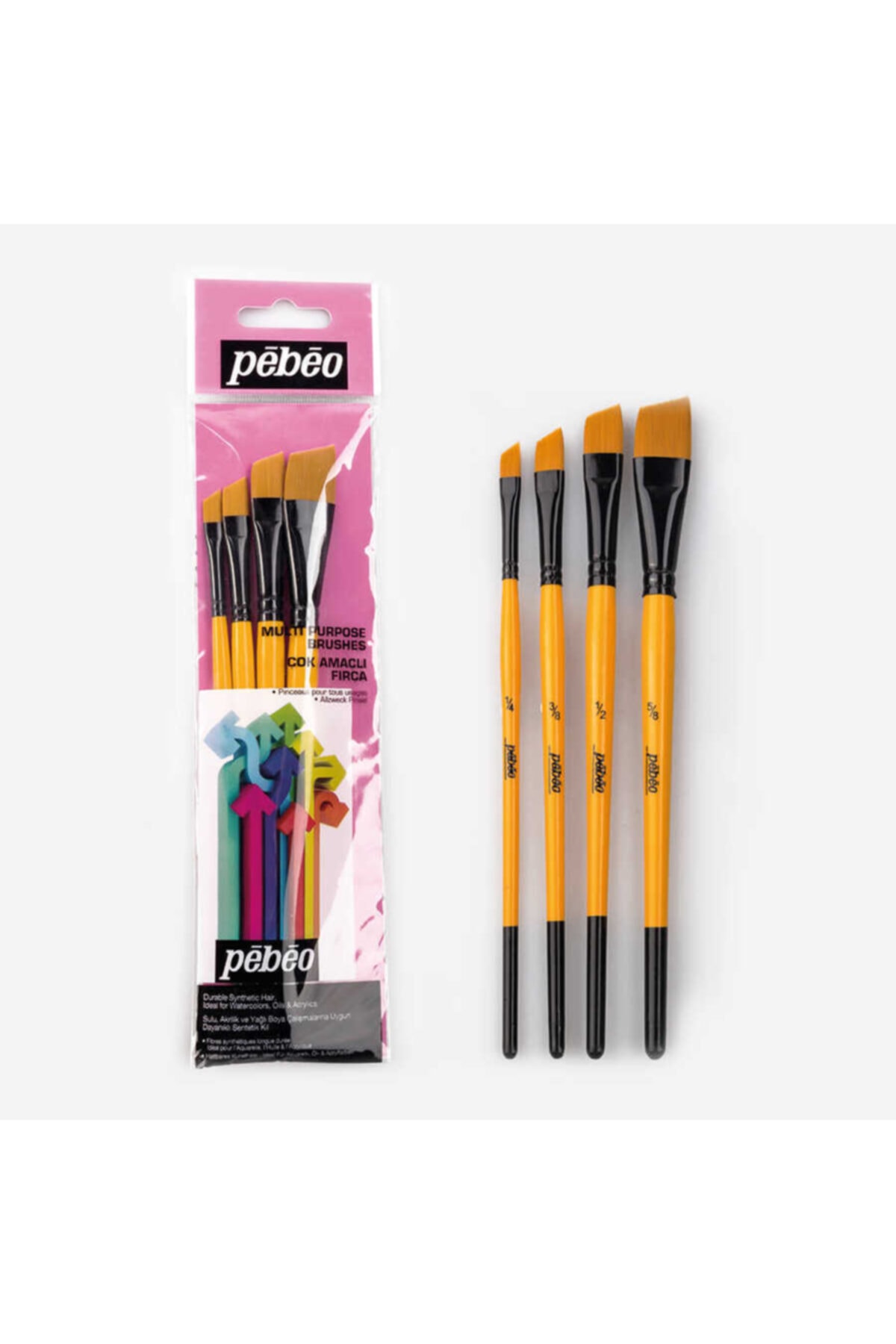 Pebeo Fırça Seti 4 Lü Set-9
