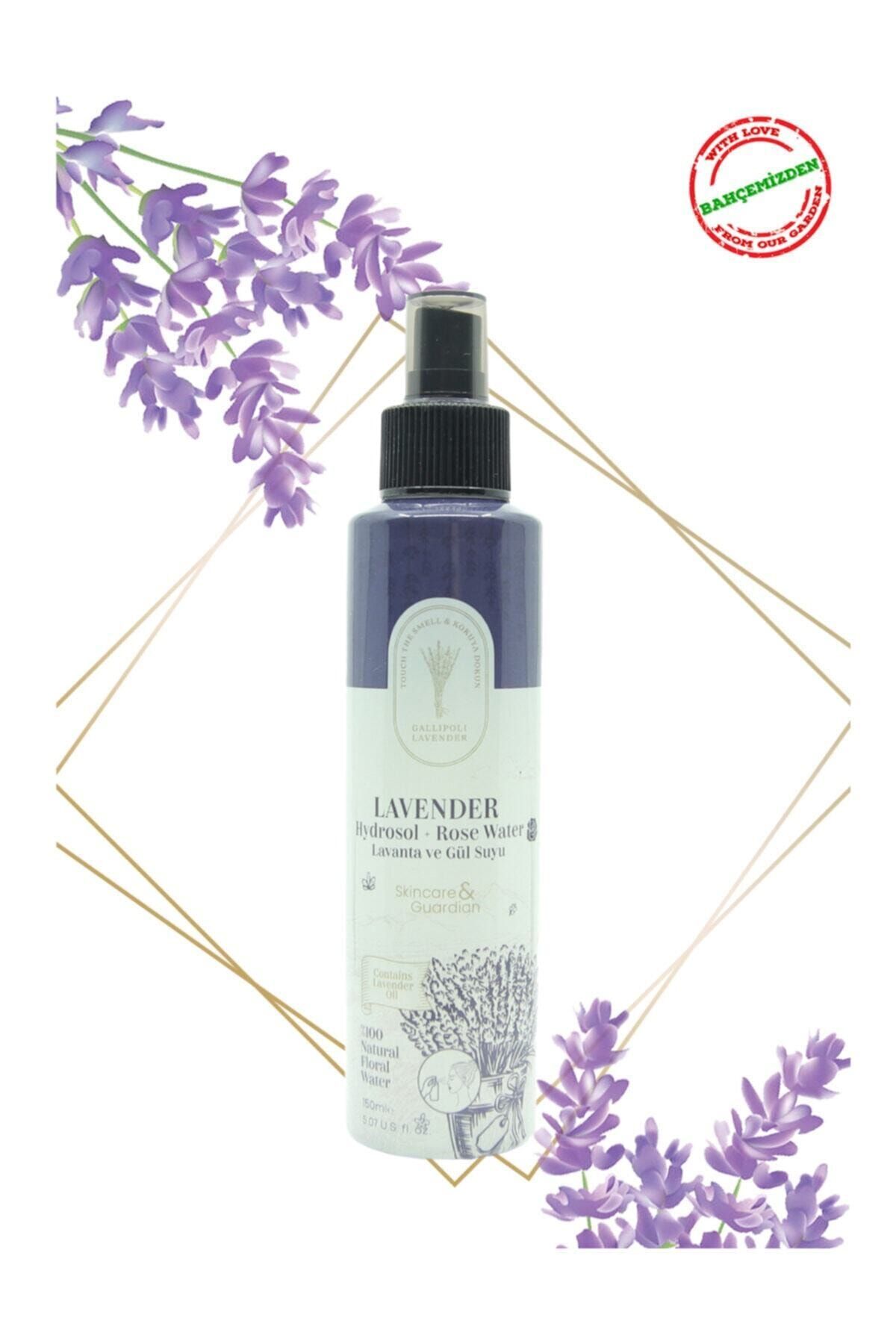 Gallipoli Lavender Lavanta Ve Gül Suyu (hidrosol) 150 Ml Yağlı Akneli Ciltler Için Tonik Etkili Gül Suyu & Lavanta Suyu