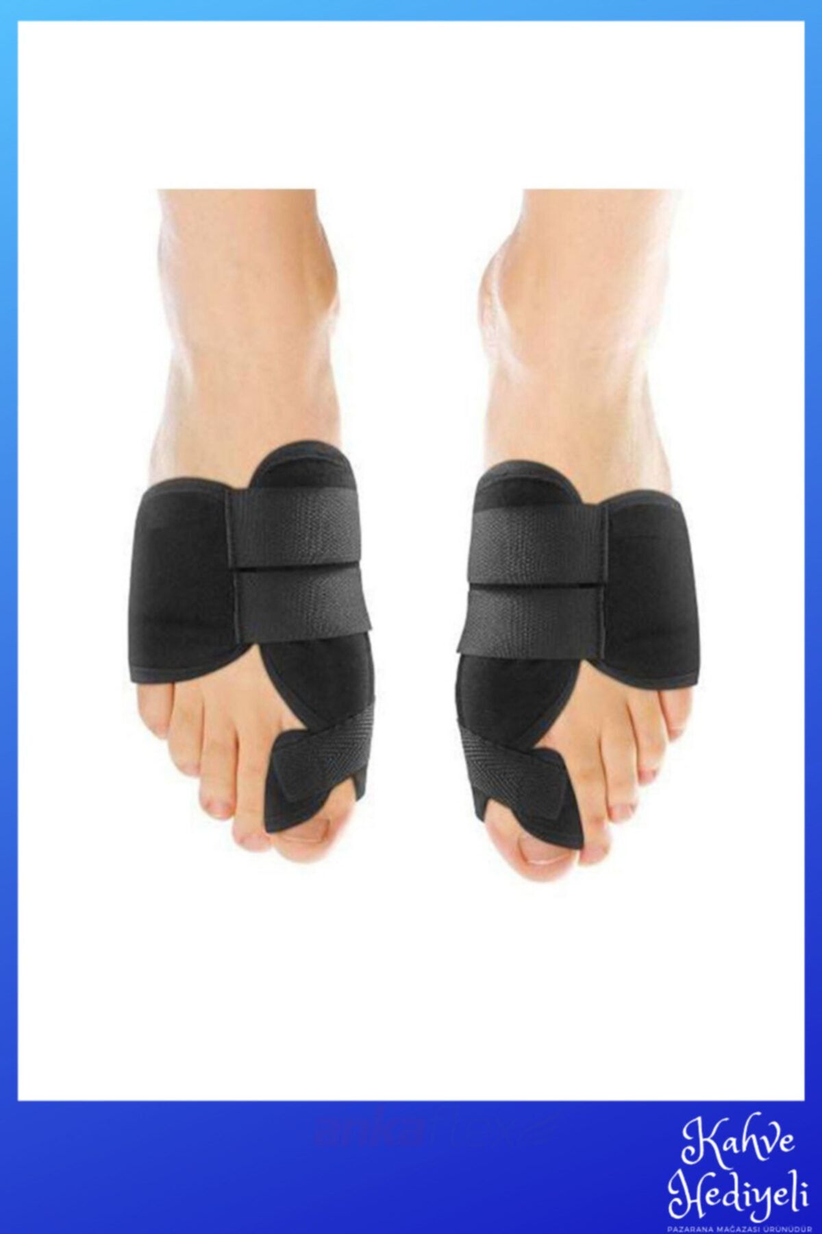 Ankaflex Halluks Valgus Gece Ateli Ayak Baş Parmak Kemik Çıkıntısı Düzeltici Bunyon Tedavisi