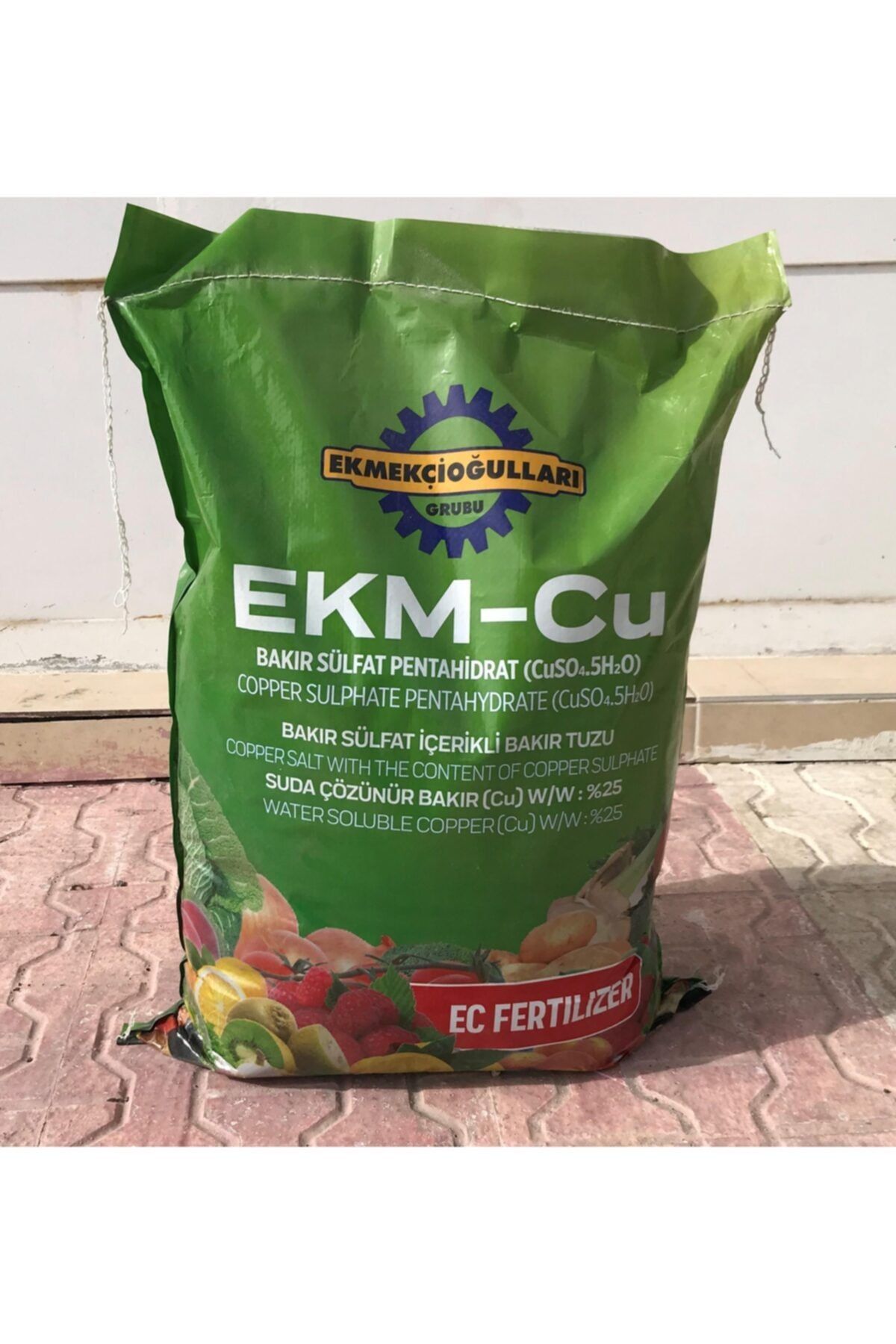 Ekmekçioğulları Bakır Sülfat Gübresi Bakır Tuzu 5 kg