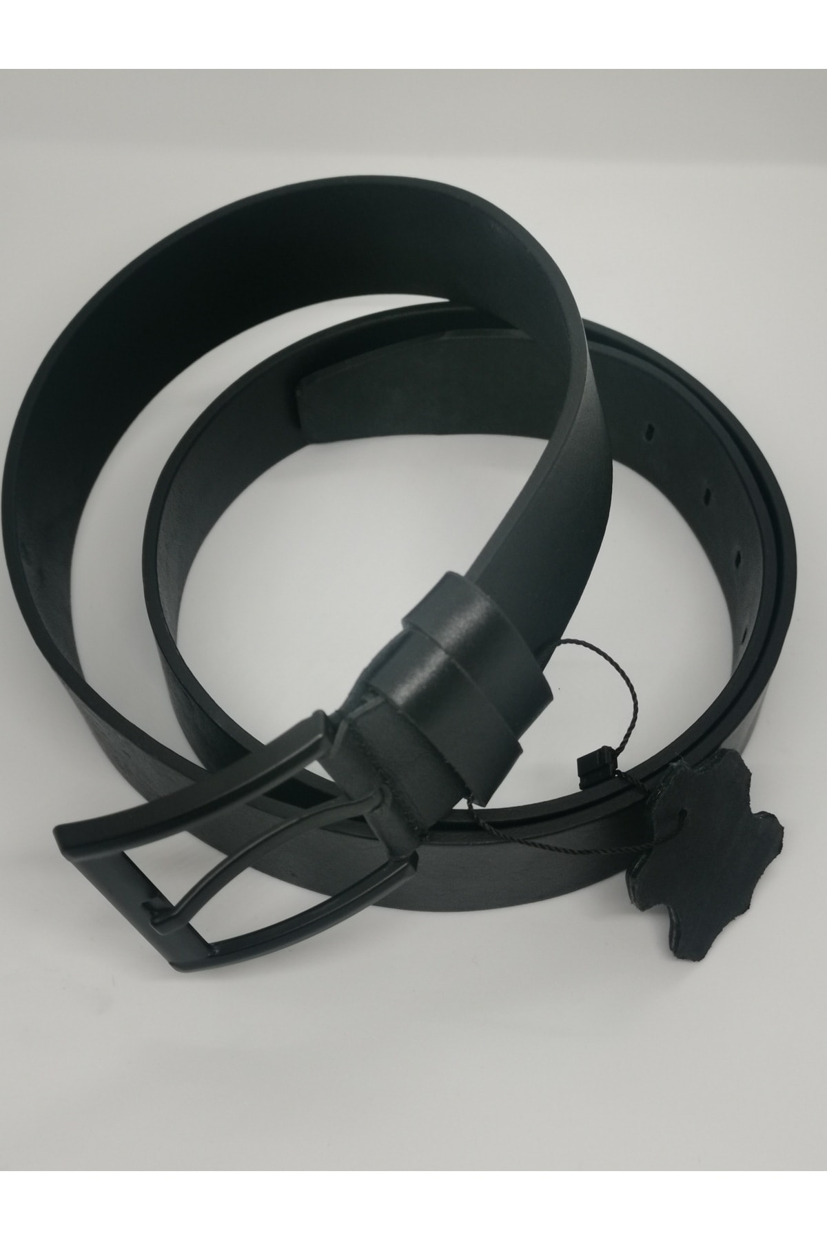 Çelik Erkek Manda Derisi Kemer 4.5 Cm