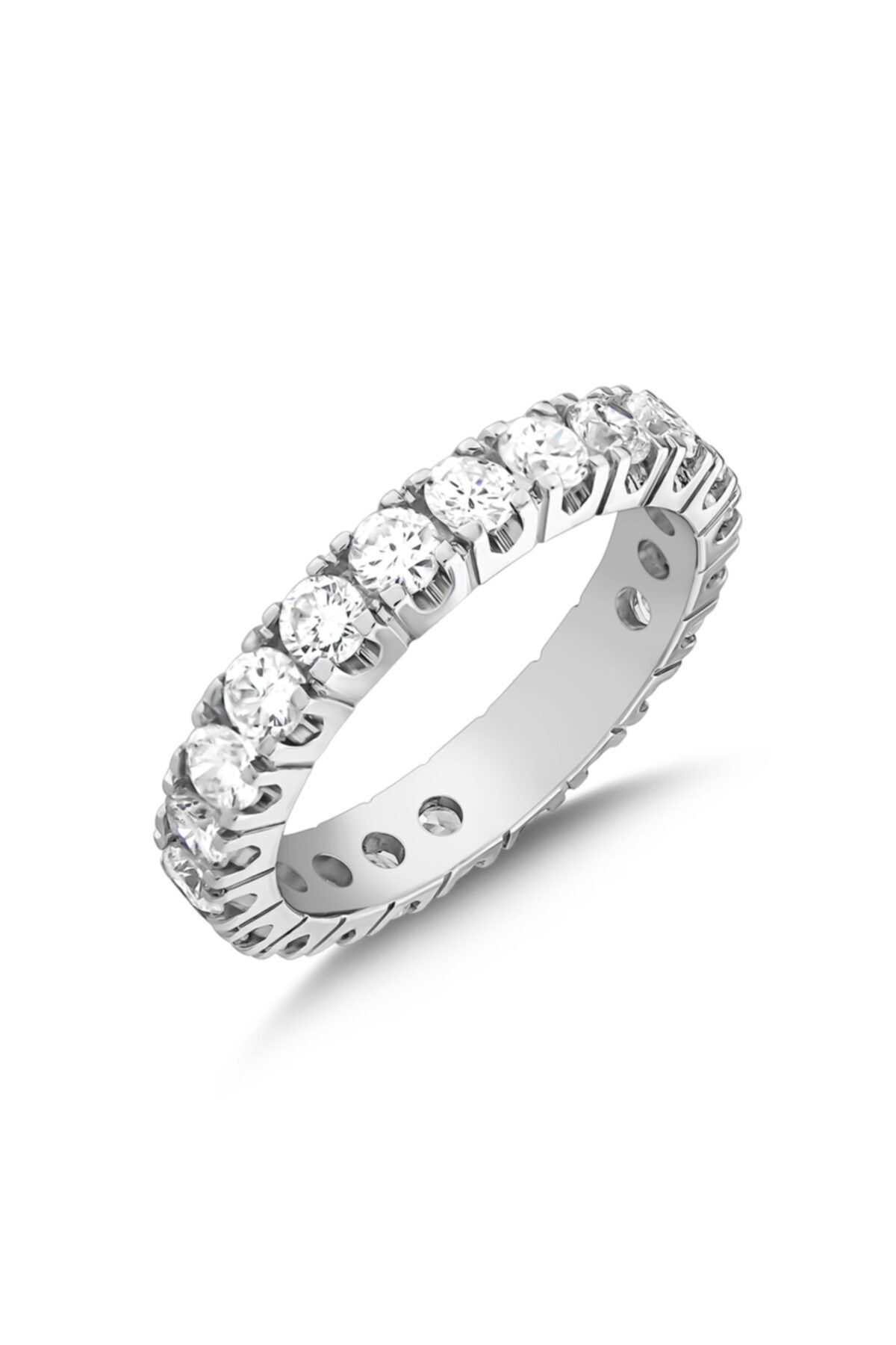 Barok Diamond Pırlanta Tamtur Yüzük 2.26 Ct. F Sı 18k