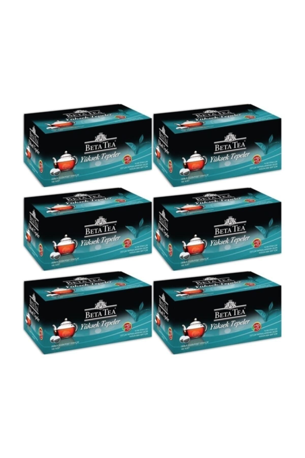 Beta Tea Yüksek Tepeler Demlik Poşet Çay 100`lüx6 Adet 100x320 Gr