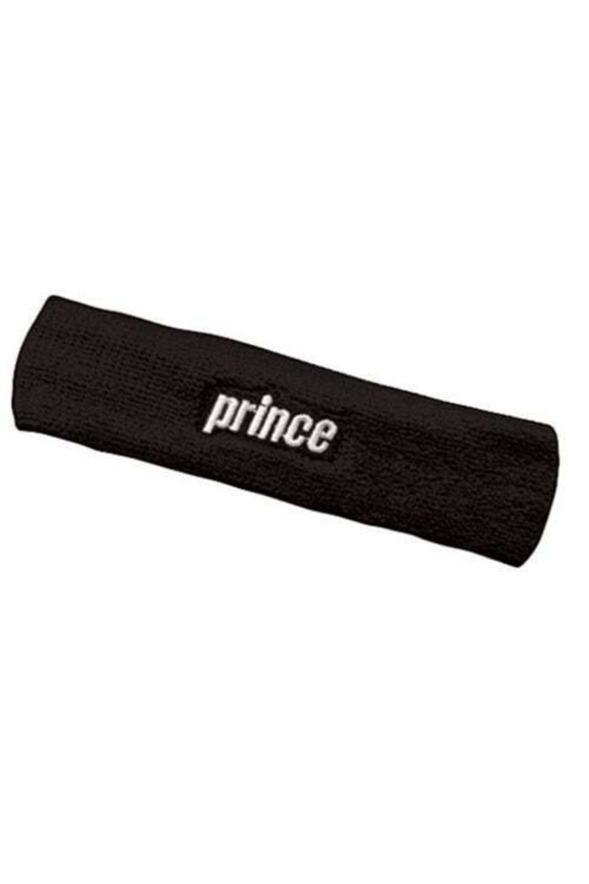 Prince Sporcu Havlu Kafa Bandı Alın Ter Bandı Headband Siyah-beyaz