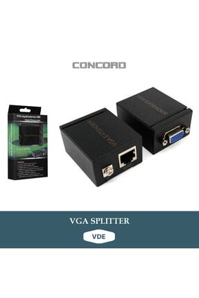 Vde Vga To Dual Cat 5 - Cat 6 Uzatıcı Adaptör Image 0