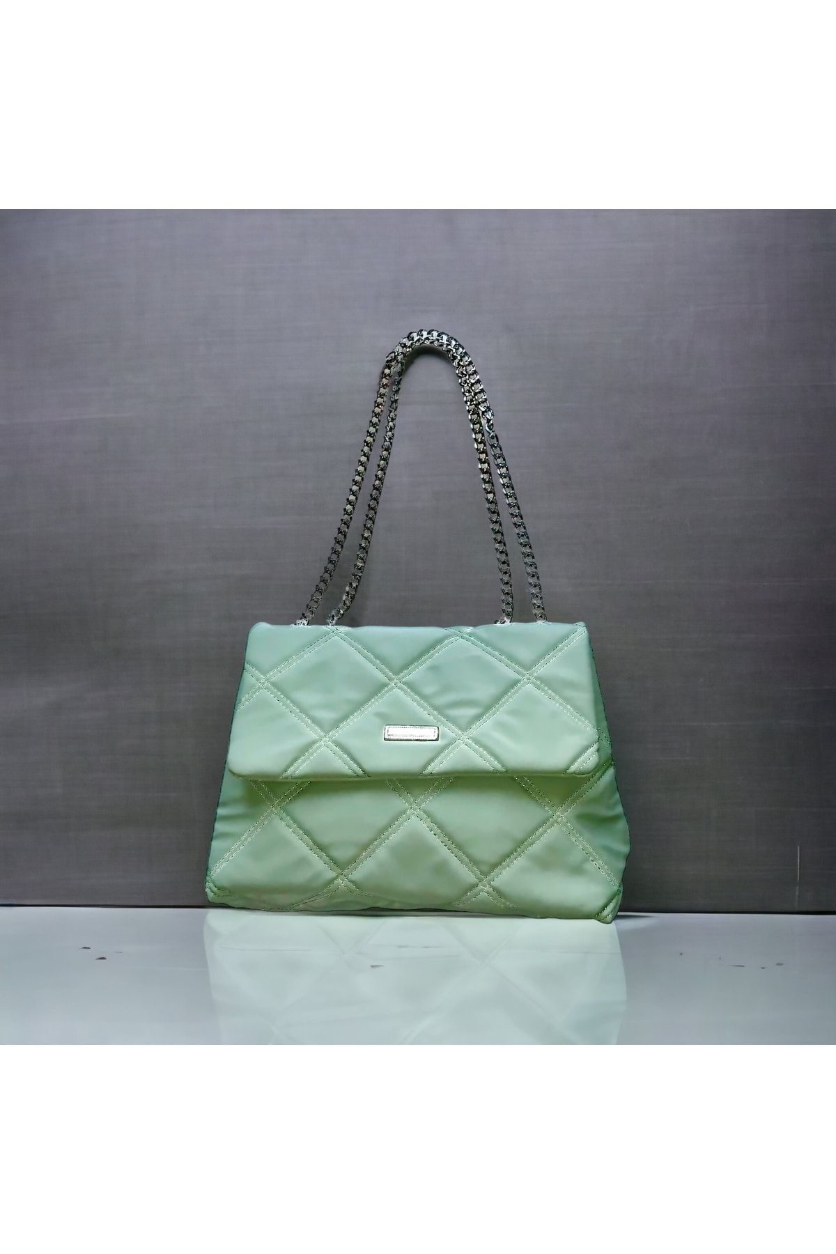Quilted fabric crossbody bag top