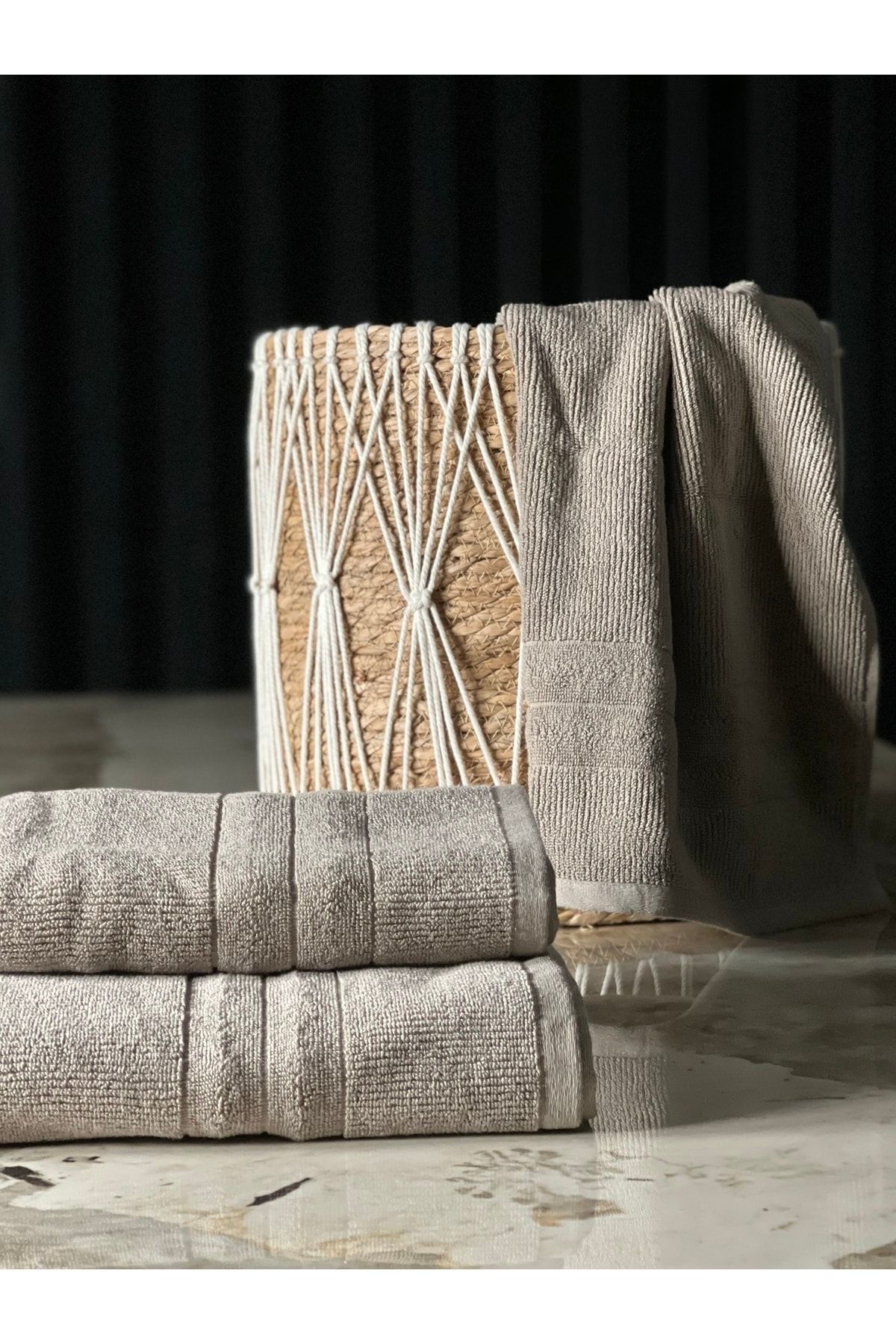 Guest bathroom towel set on sale