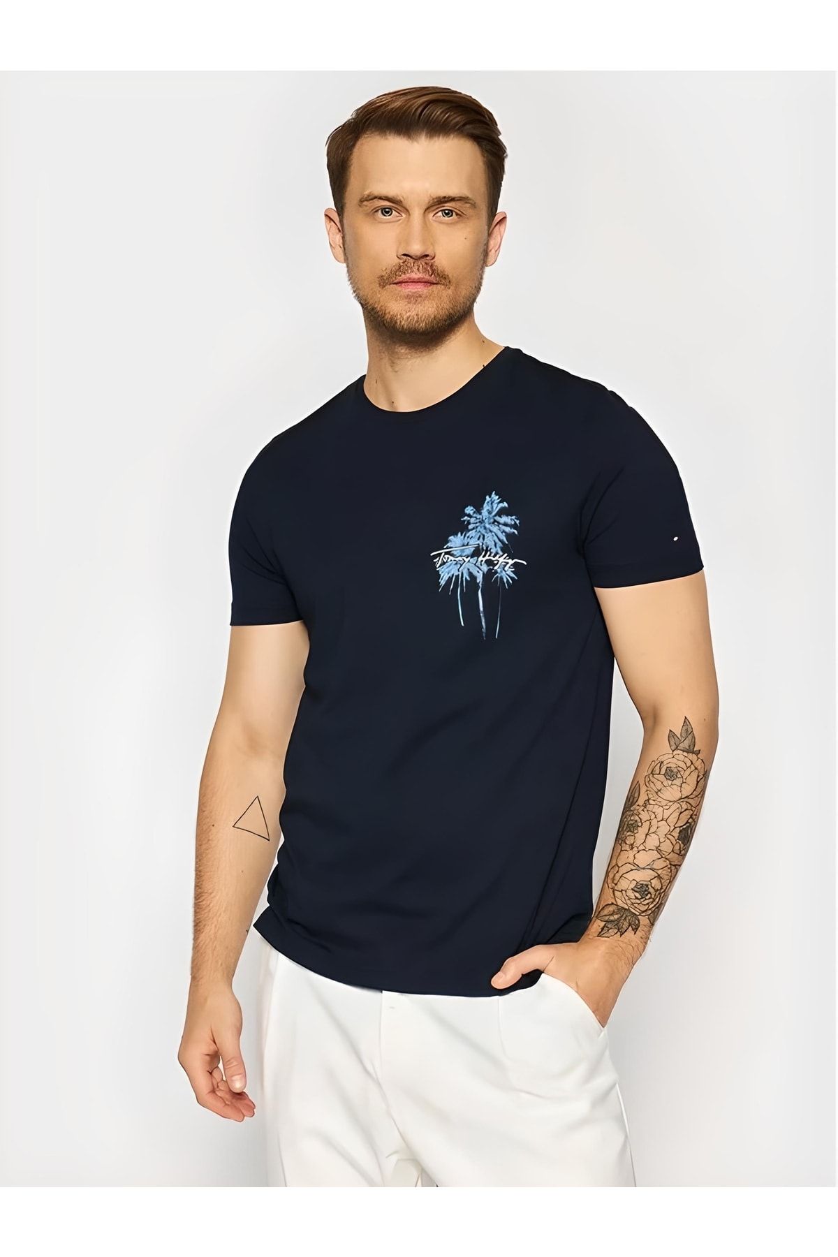 Tommy hilfiger clearance palm tree shirt