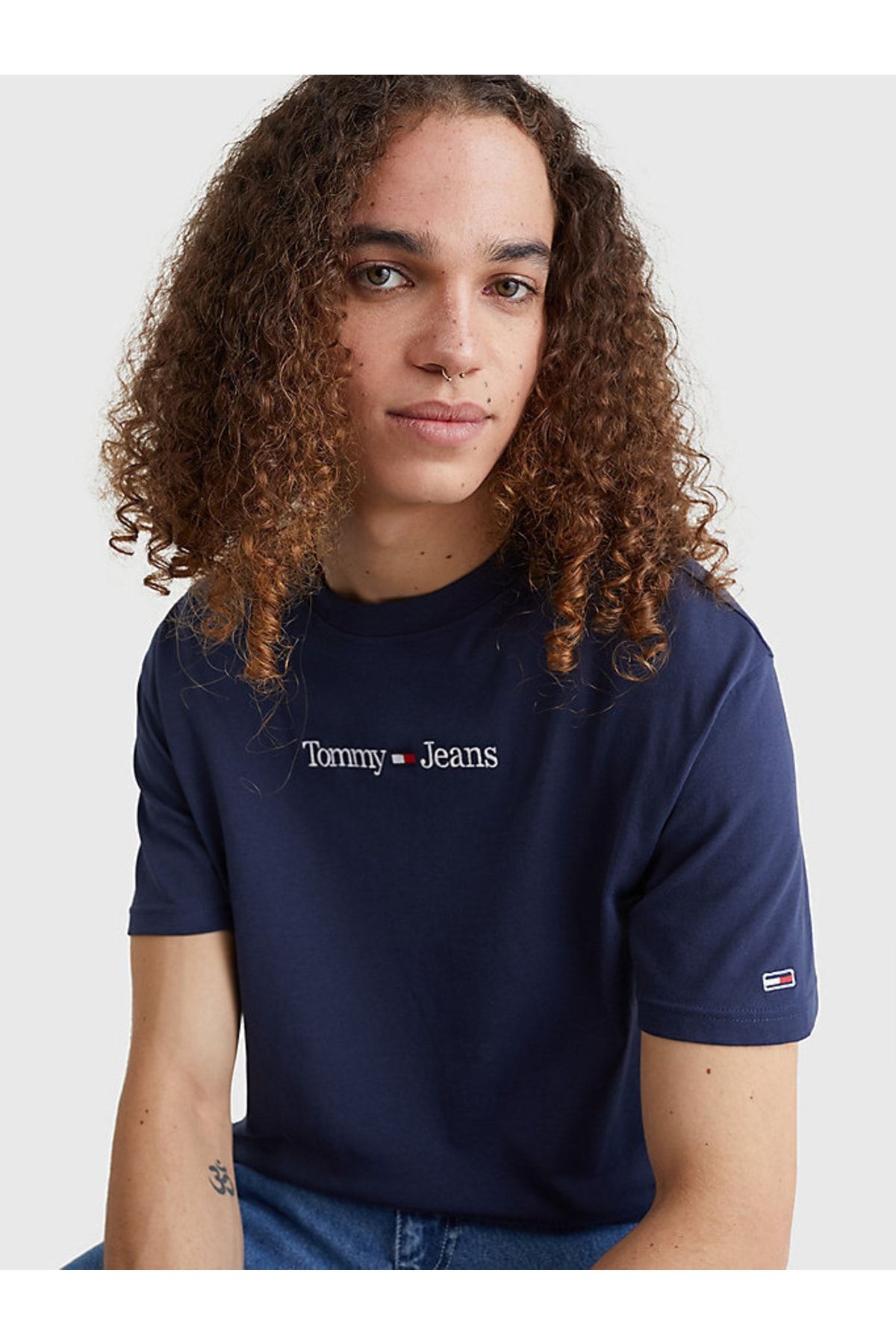 Tee shirt tommy bleu outlet