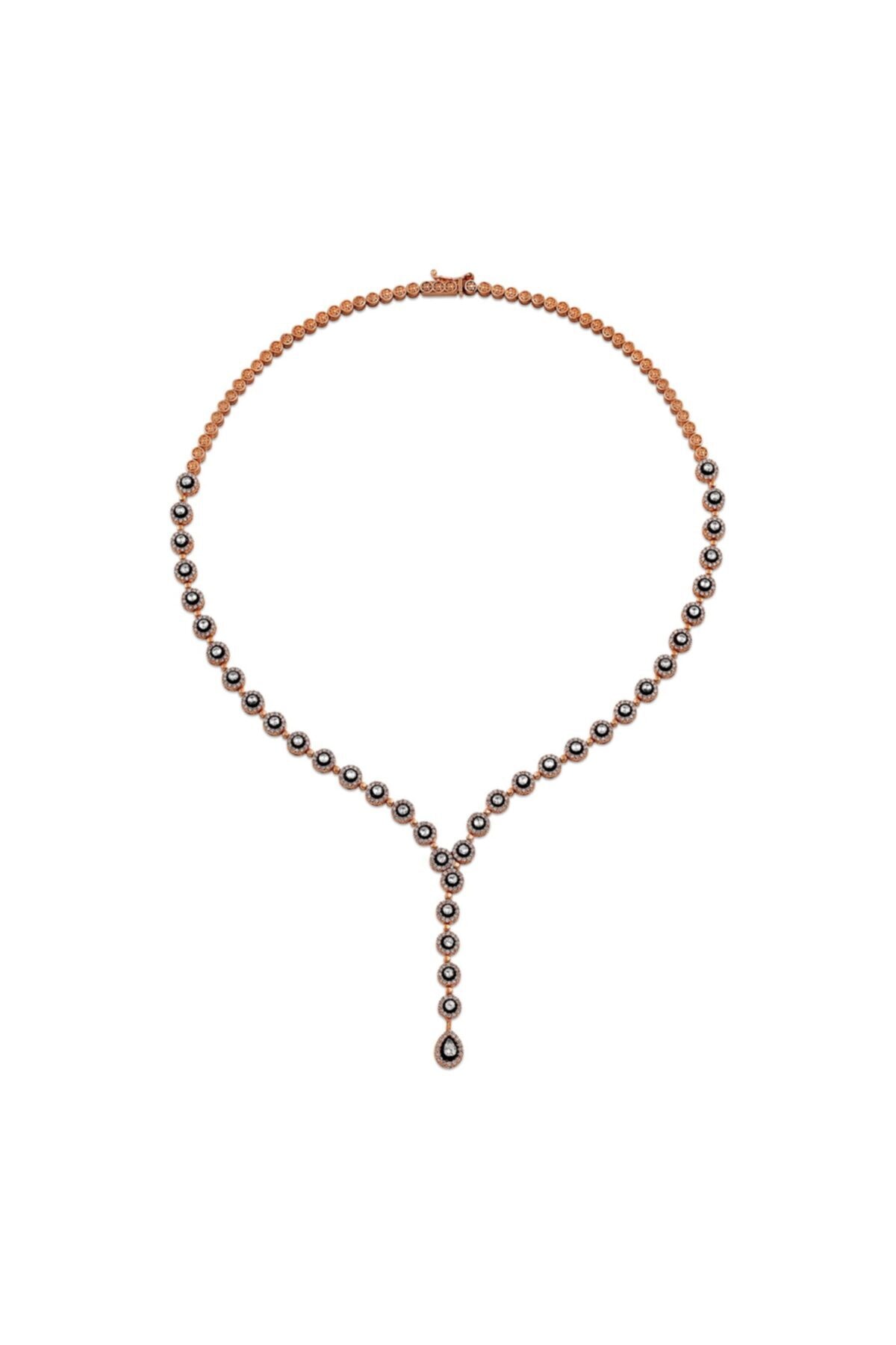 Clavis Jewelry Elmas ve Pırlanta Taşlı Kolye (ykl0201)