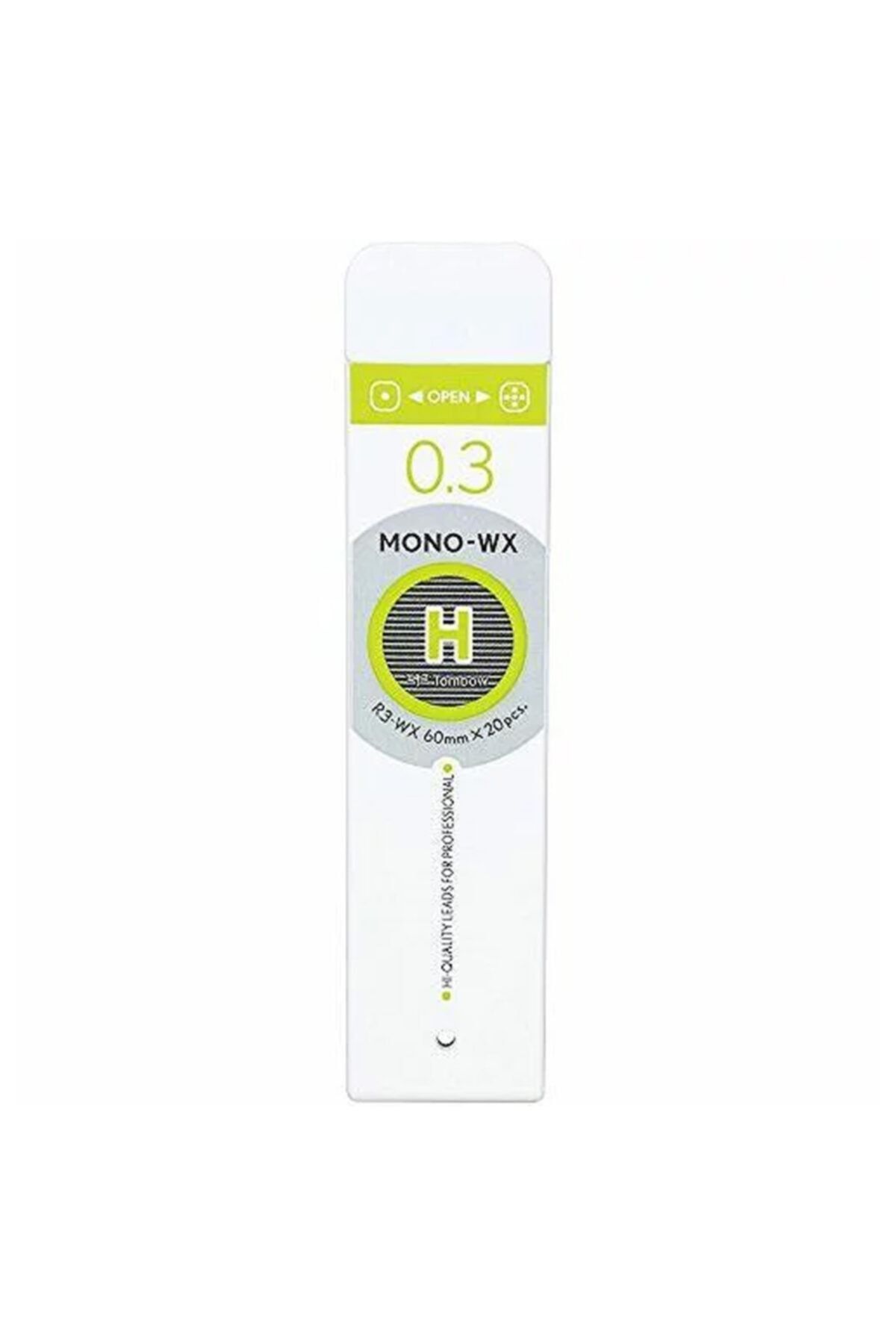 Tombow Mono-wx Profesyonel Kurşun Kalem Ucu 0.3 Mm H 20`li Tüp