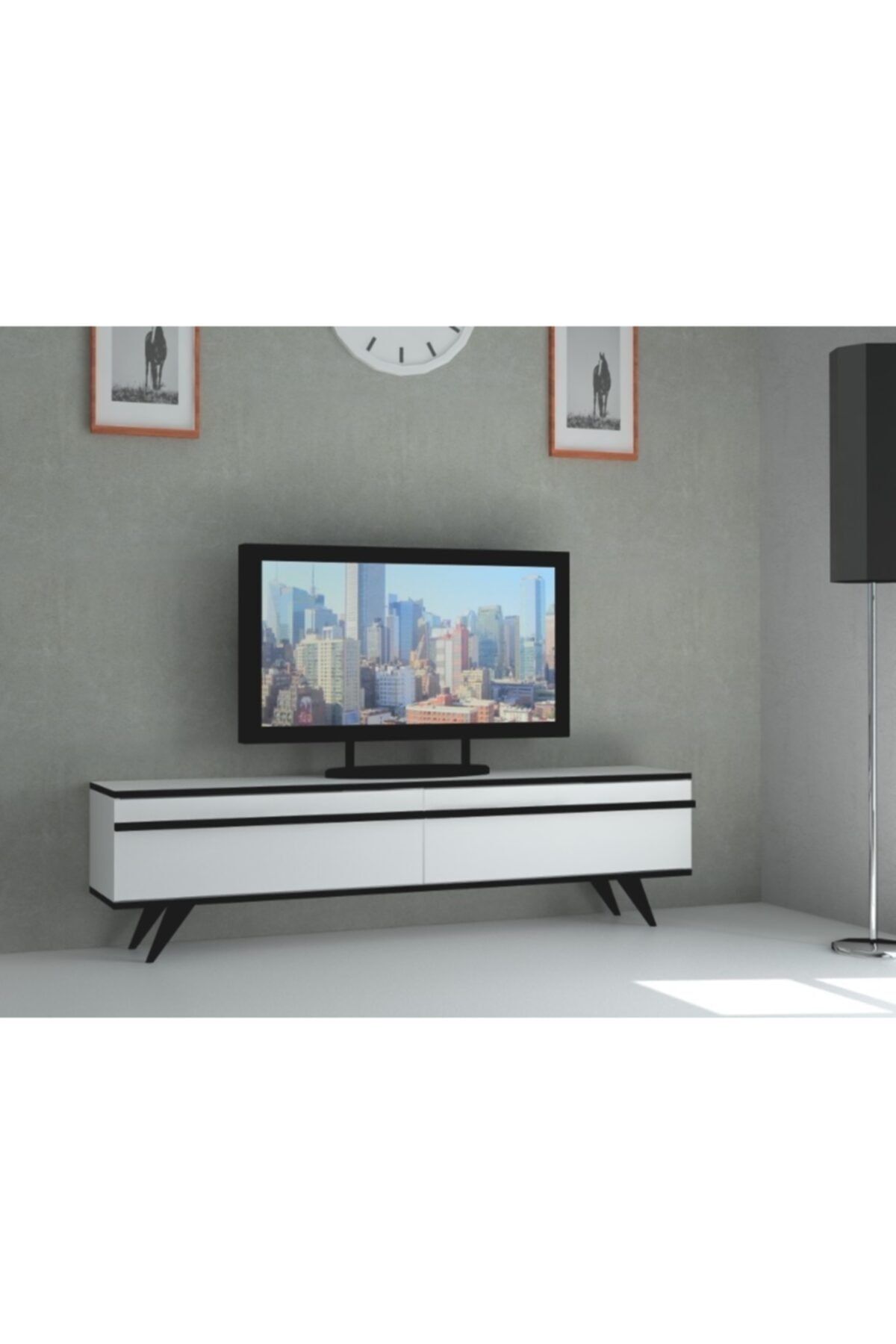 HOME GALLERY Antrasit Tv Ünitesi Televizyon Sehpası