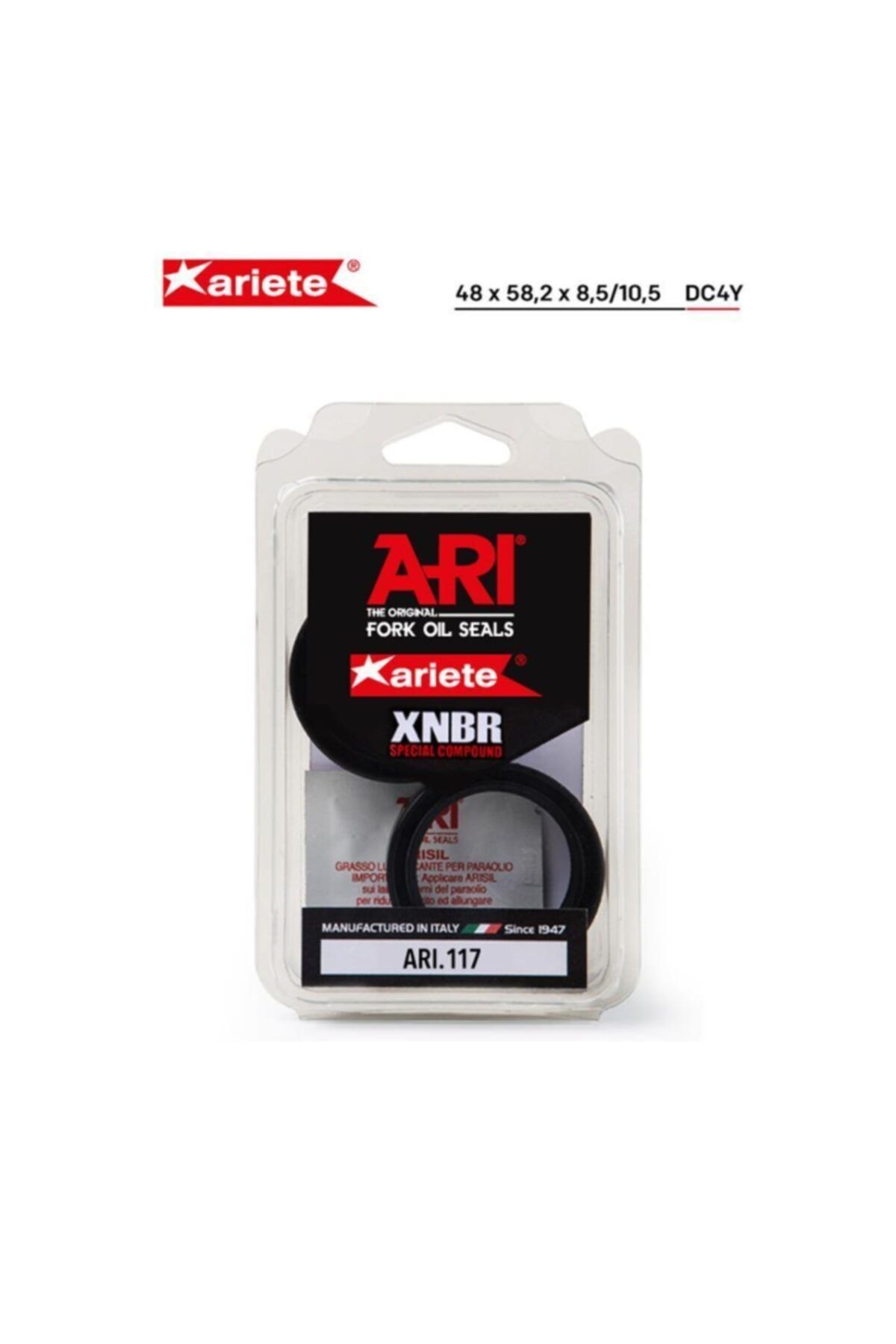 ARIETE Ari.117 48x58,2x8,5/10,5 Ön Amortisör Yağ Keçesi