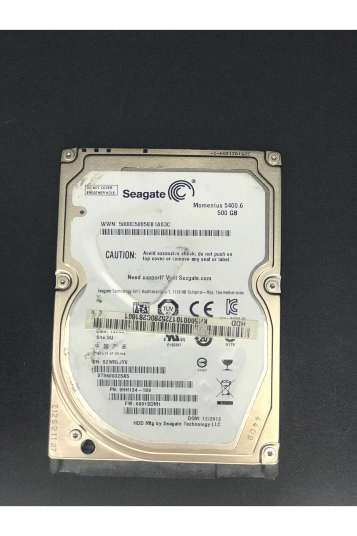 SEAGETE Harddisk 2.5 500 gb