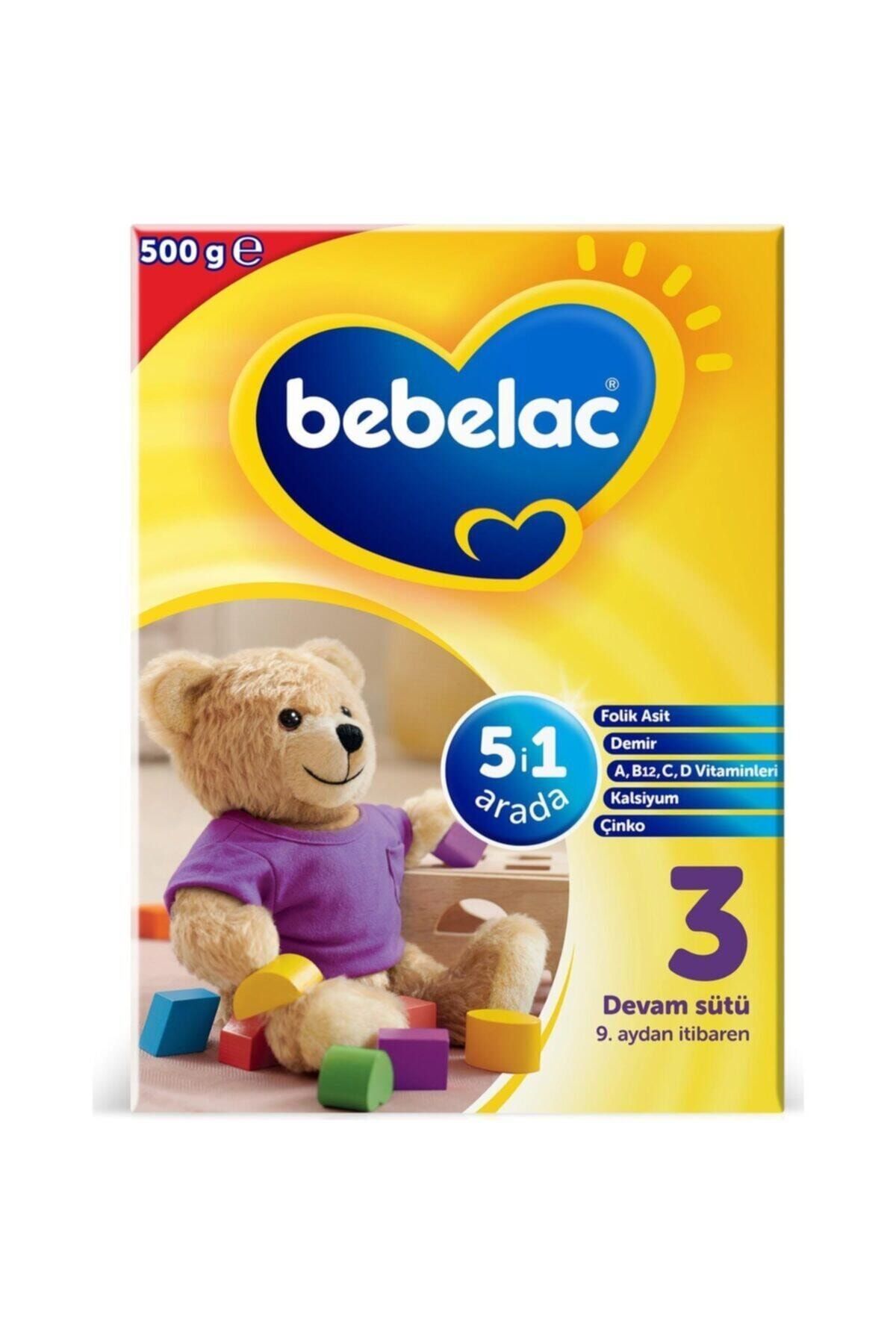 Bebelac 3 Devam Sütü 500 gr 9-12 Ay