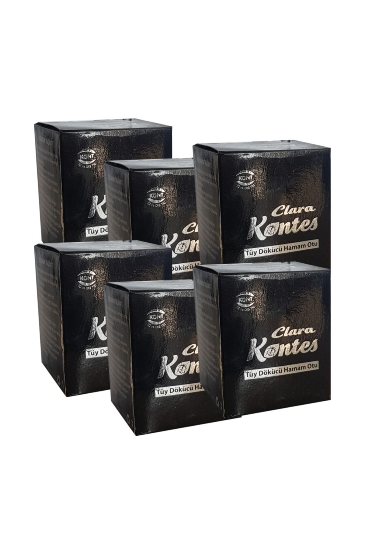 Clara kontes Tüy Dökücü Hamam Otu Tozu 6 Kutu 200 Gr