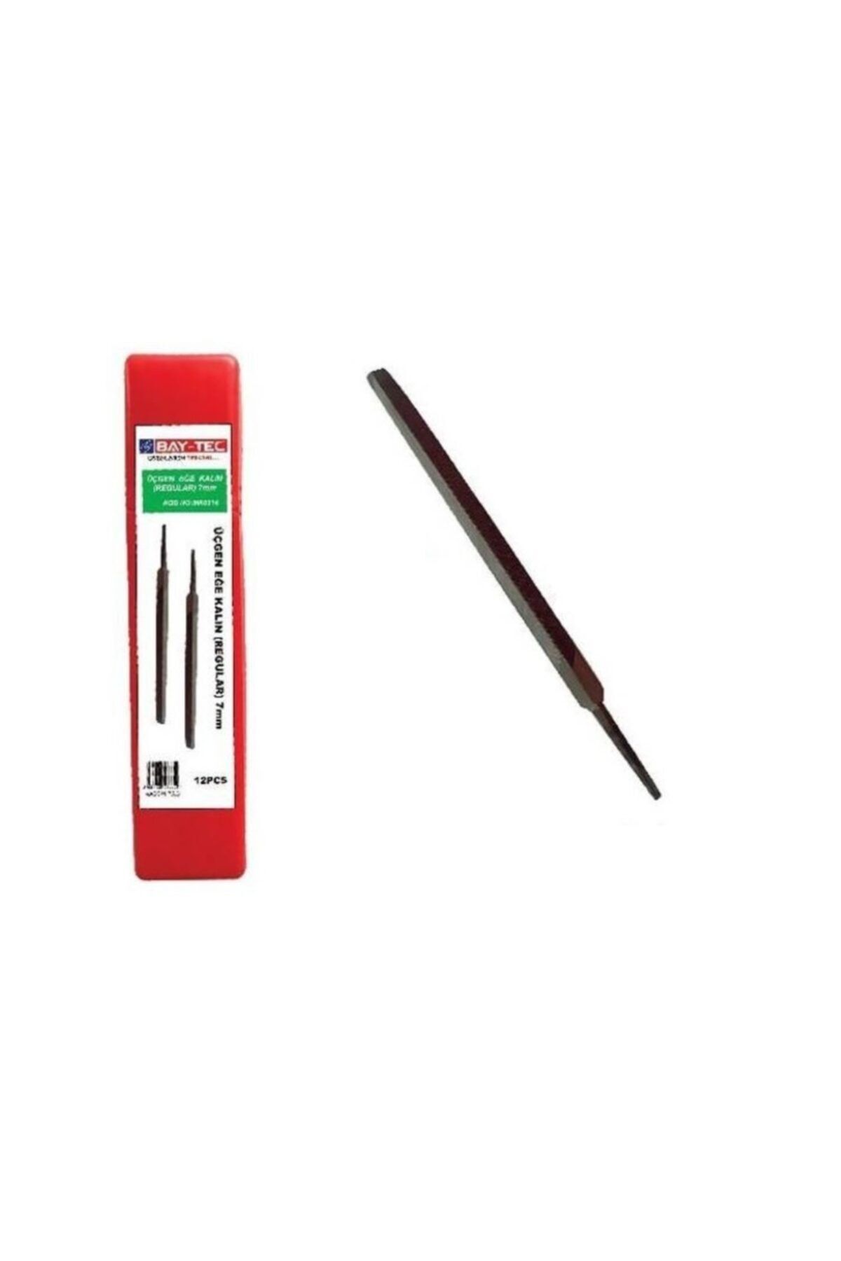 bay tecc Bay-tec Üçgen Eğe Kalın Diş 8 Mm 916
