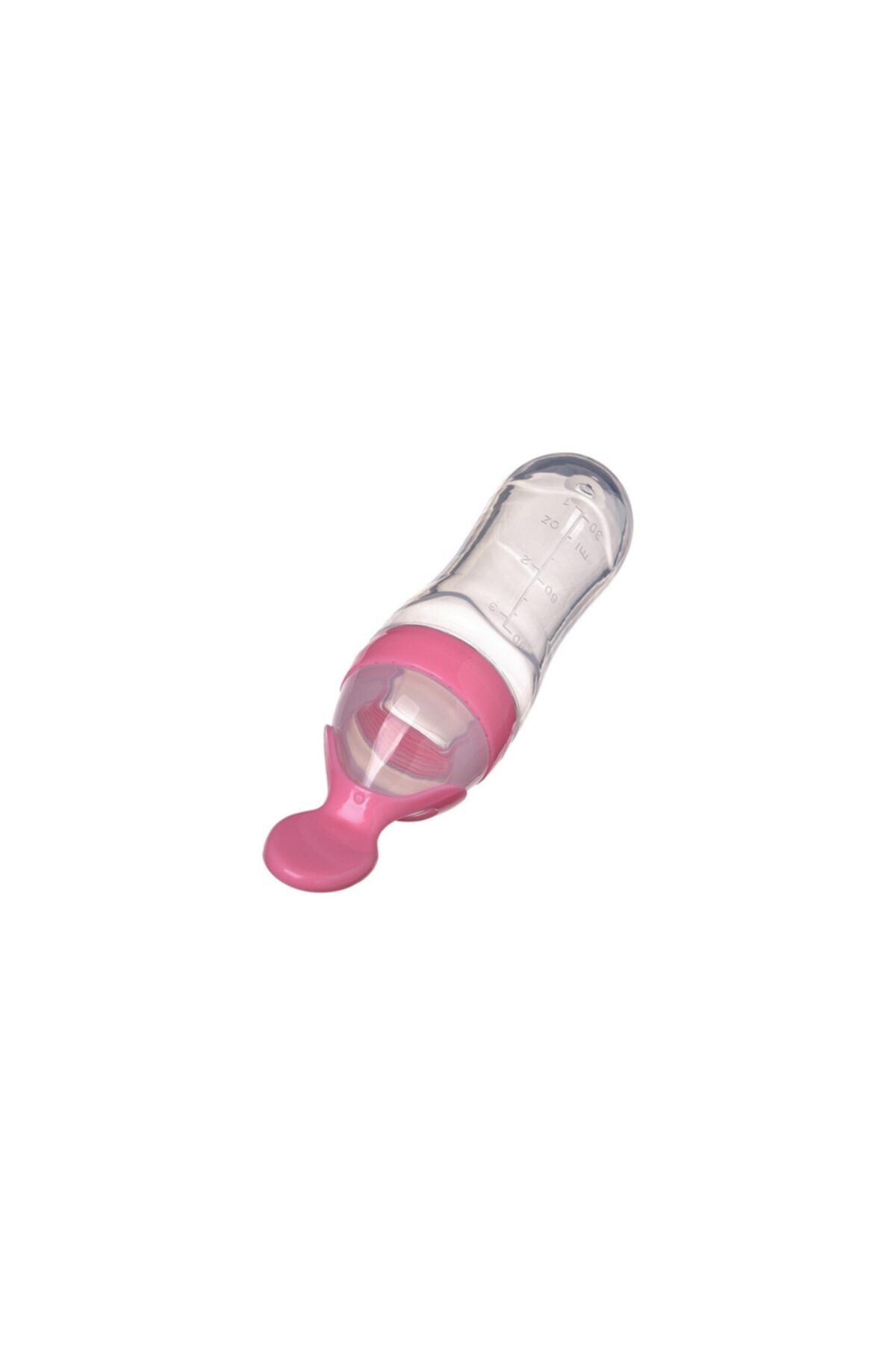 Yukka Silikon Bebek Mama Alıştırma Kaşıklı Biberonu 90 Ml