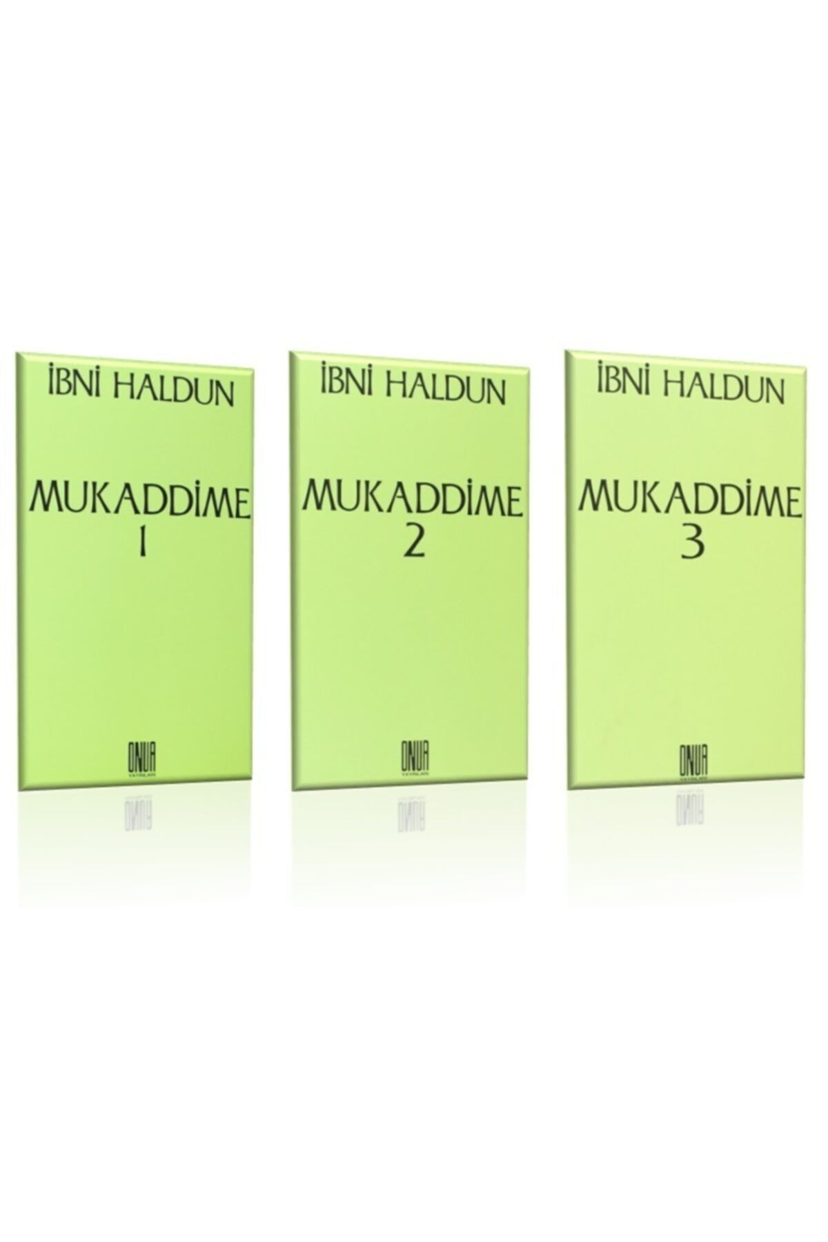 Onur Yayınları Mukaddime - Ibn Haldun (3 Cilt Takım)