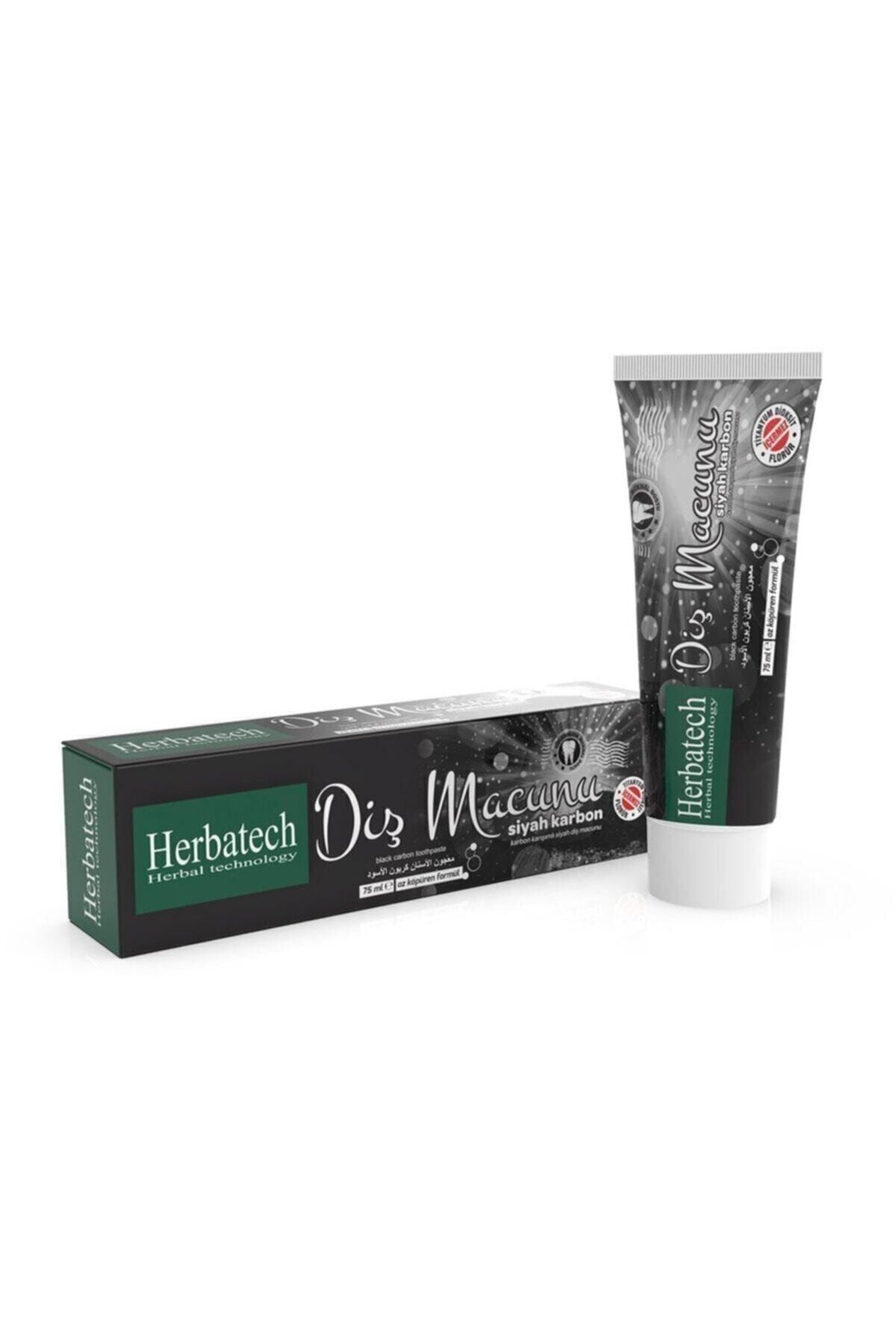 Herbatech Siyah Karbon Diş Macunu 75 ml