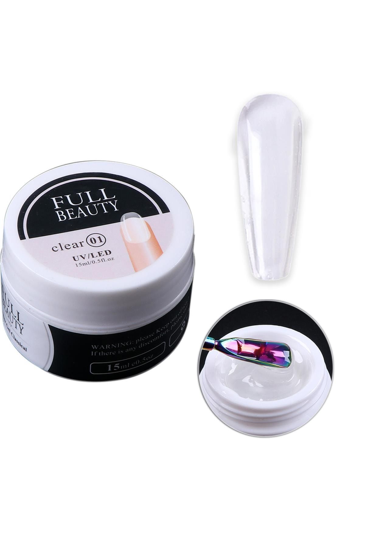 Full Beauty Builder Jel Clear (ŞEFFAF) 15ml