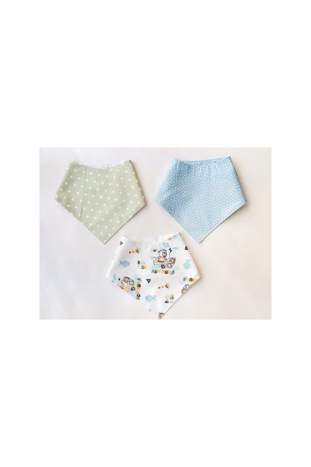 vanilla baby shop Bebek Poplin Kumaş Fular Önlük