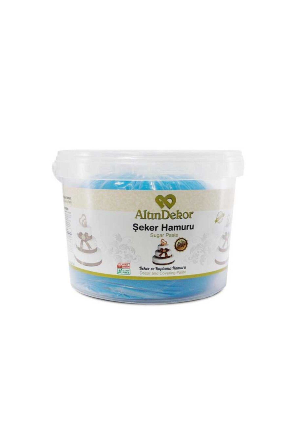 Altındekor ALTIN USTA ŞEKER HAMURU MAVİ 3 KG