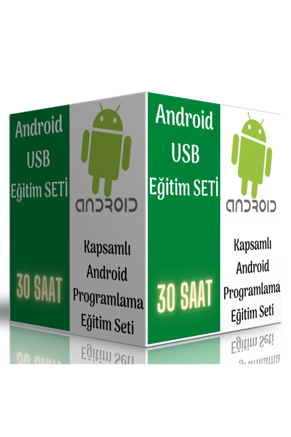 Enine Boyuna Eğitim Kapsamlı Android Programlama Eğitim Seti (usb )