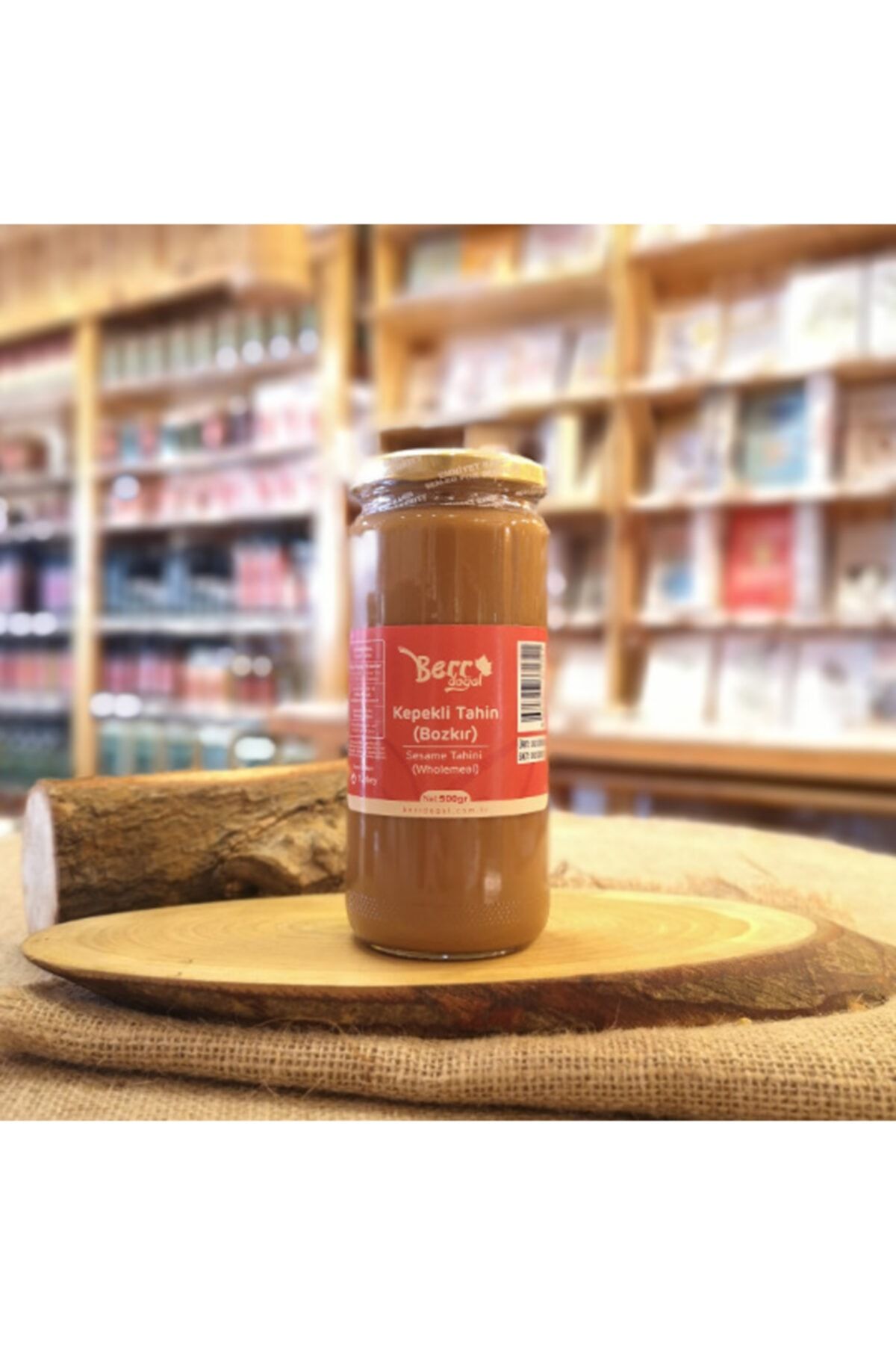 Berr Doğal Kepekli Bozkır Tahini (500 Gr)