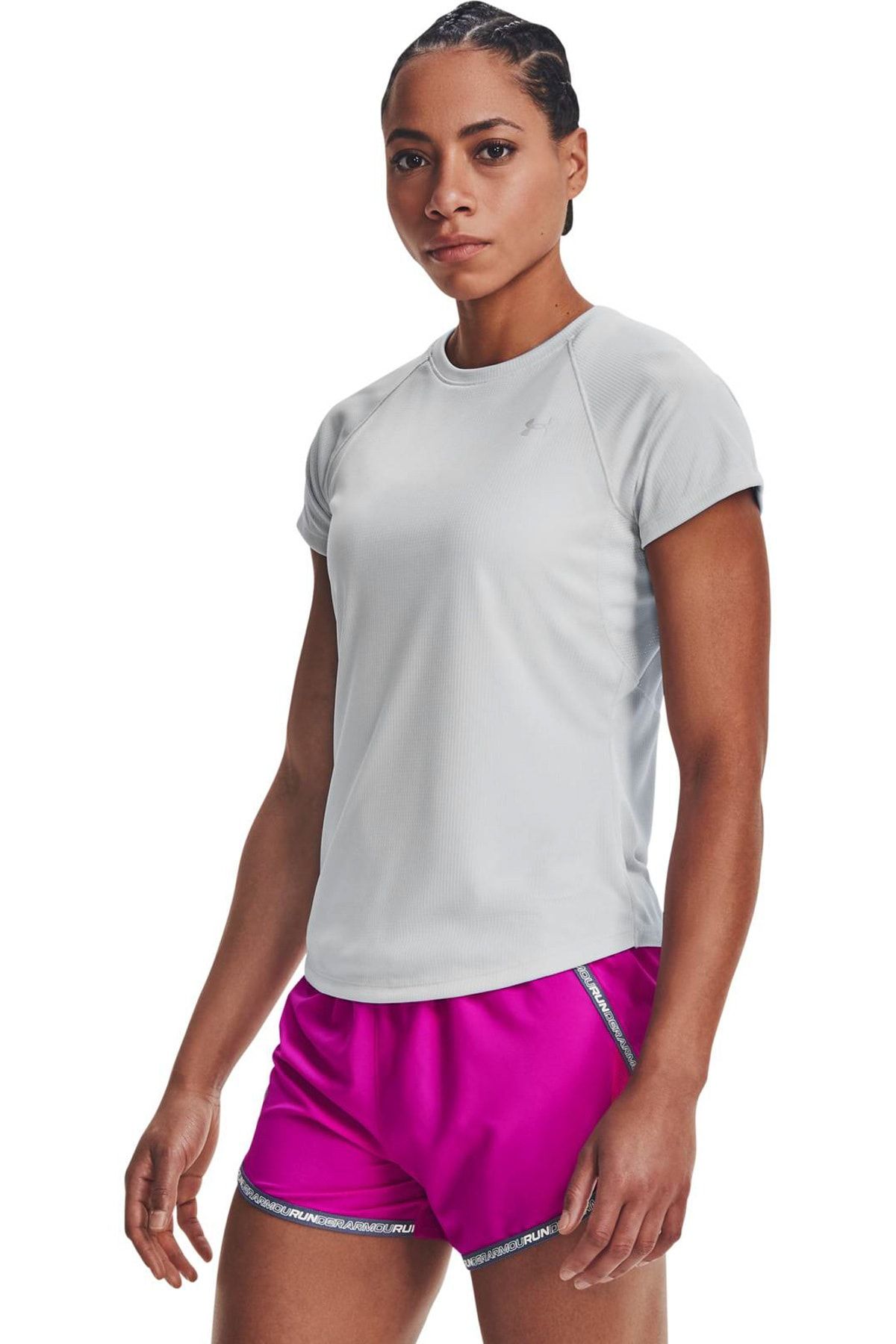 Under Armour Kadın Spor T-Shirt - UA Speed Stride Short Sleeve - 1326462-014