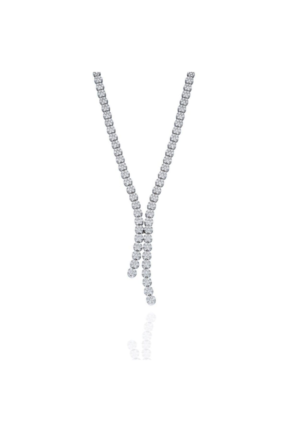 Vav Pırlanta 4,34 Ct 18 Ayar Pırlanta Kolye
