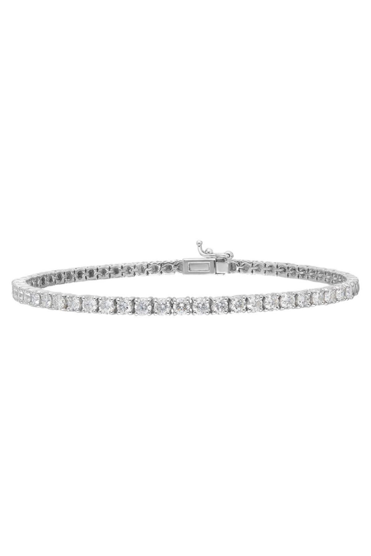 Vav Pırlanta 2,15 Ct 14 Ayar Pırlanta Bileklik