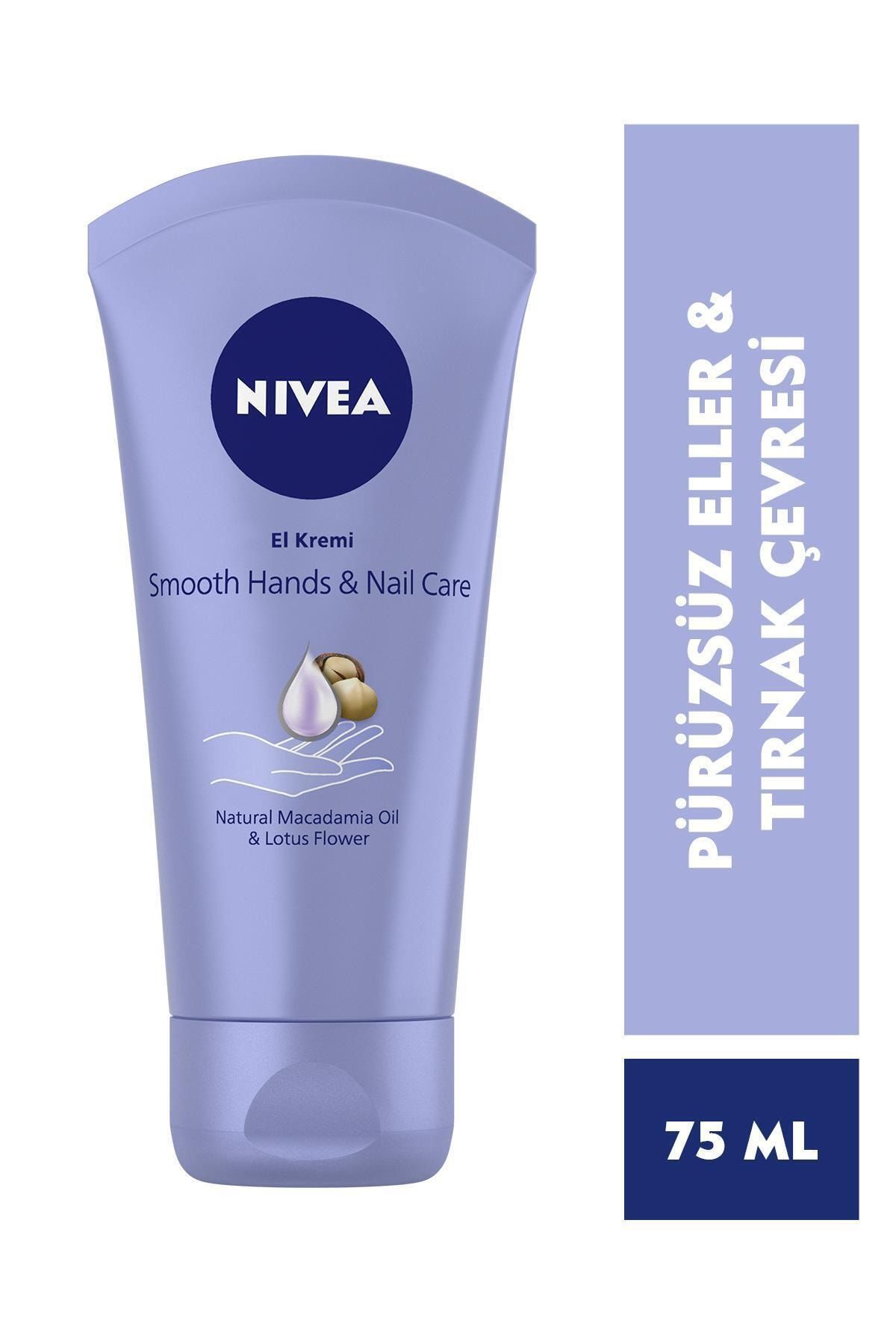 Nivea Pürüzsüzleştirici El&tırnak Bakım Kremi Tüp 75 ml