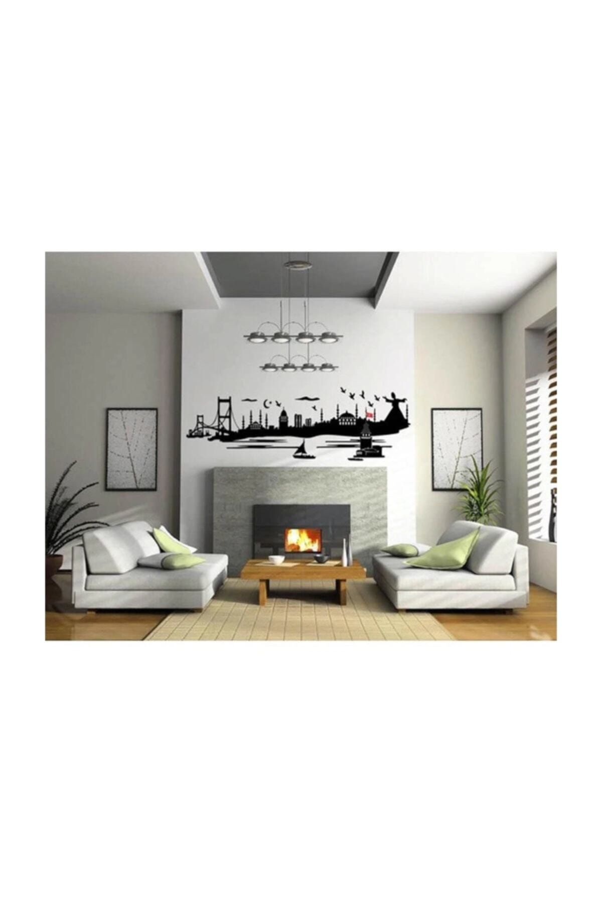 KT Decor Istanbul Siluet Semazen Duvar Sticker