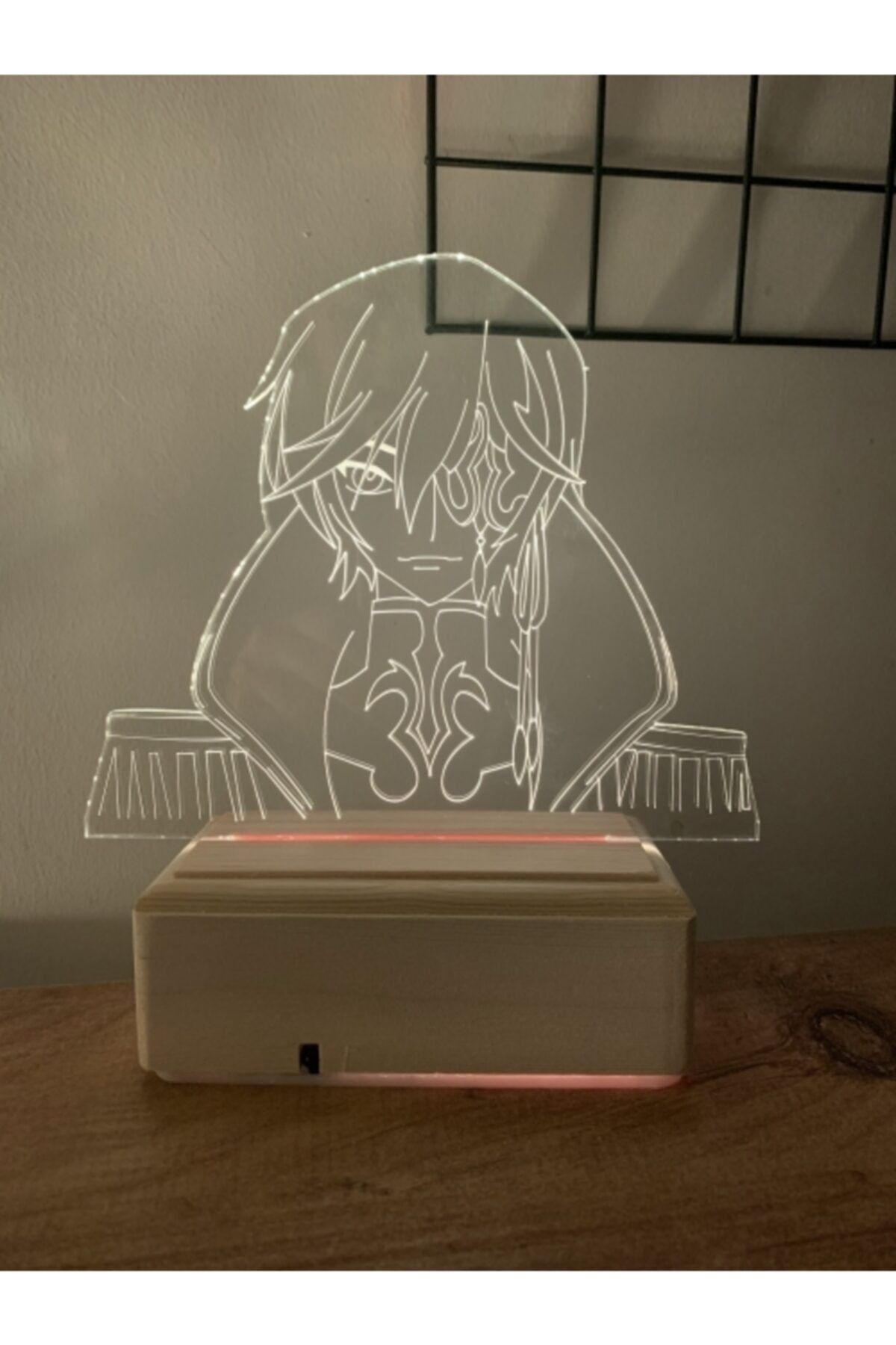 Modiwa Design Code Geass Lelouch 16 Renk Gece Lambası