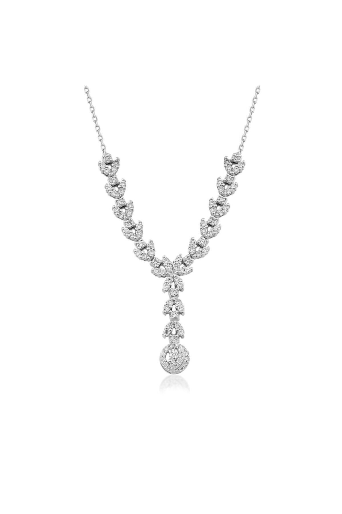 İBER DIAMOND F Sı 0.92 Karat Hrd Sertifikalı Pırlanta Taşlı Kolye