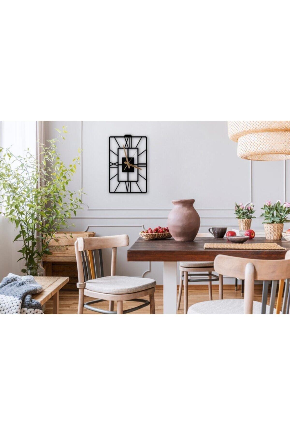 keskin ant bıçak Keskin Bıçak Home Modern Dikdörtgen Duvar Saati ,ahşap Lazer Kesim