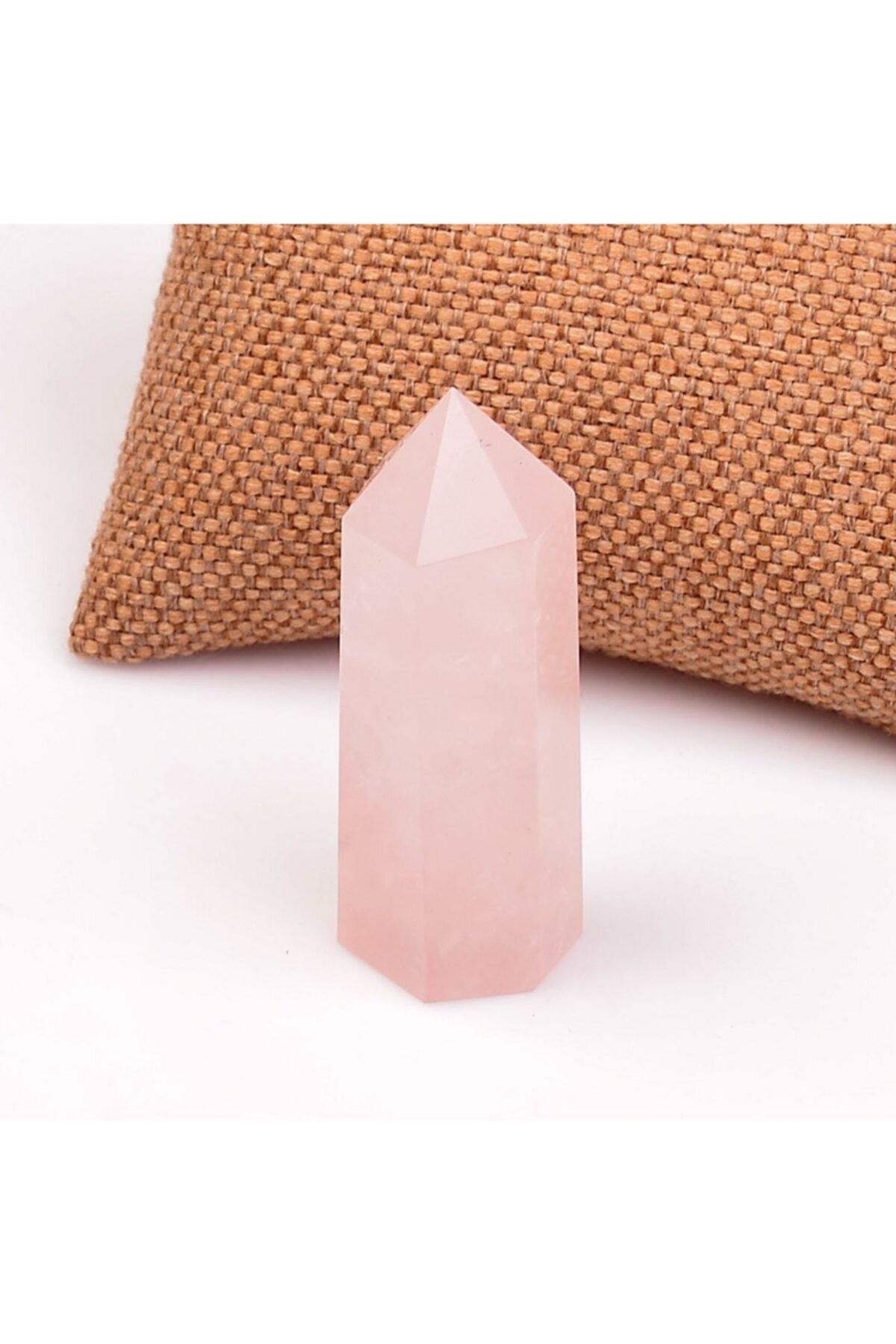 Taş Sandığı Pembe Kuvars Taşı Kazık Kütle
