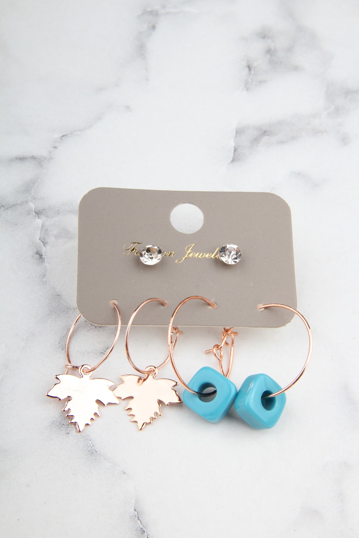 Pelin Aksesuar Küpe Seti 6'lı