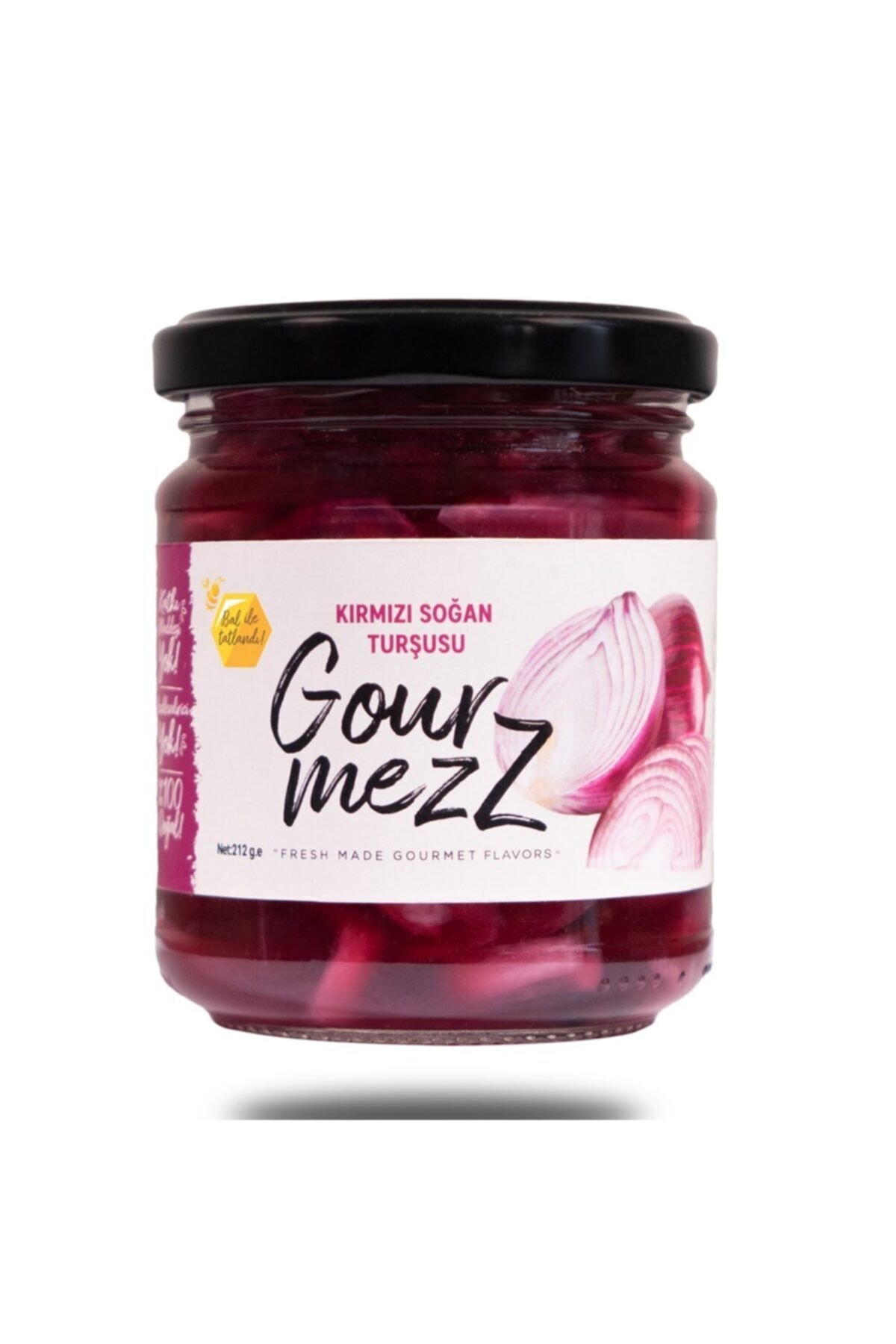 GOURMEZZ Kırmızı Soğan Turşusu 212 gr