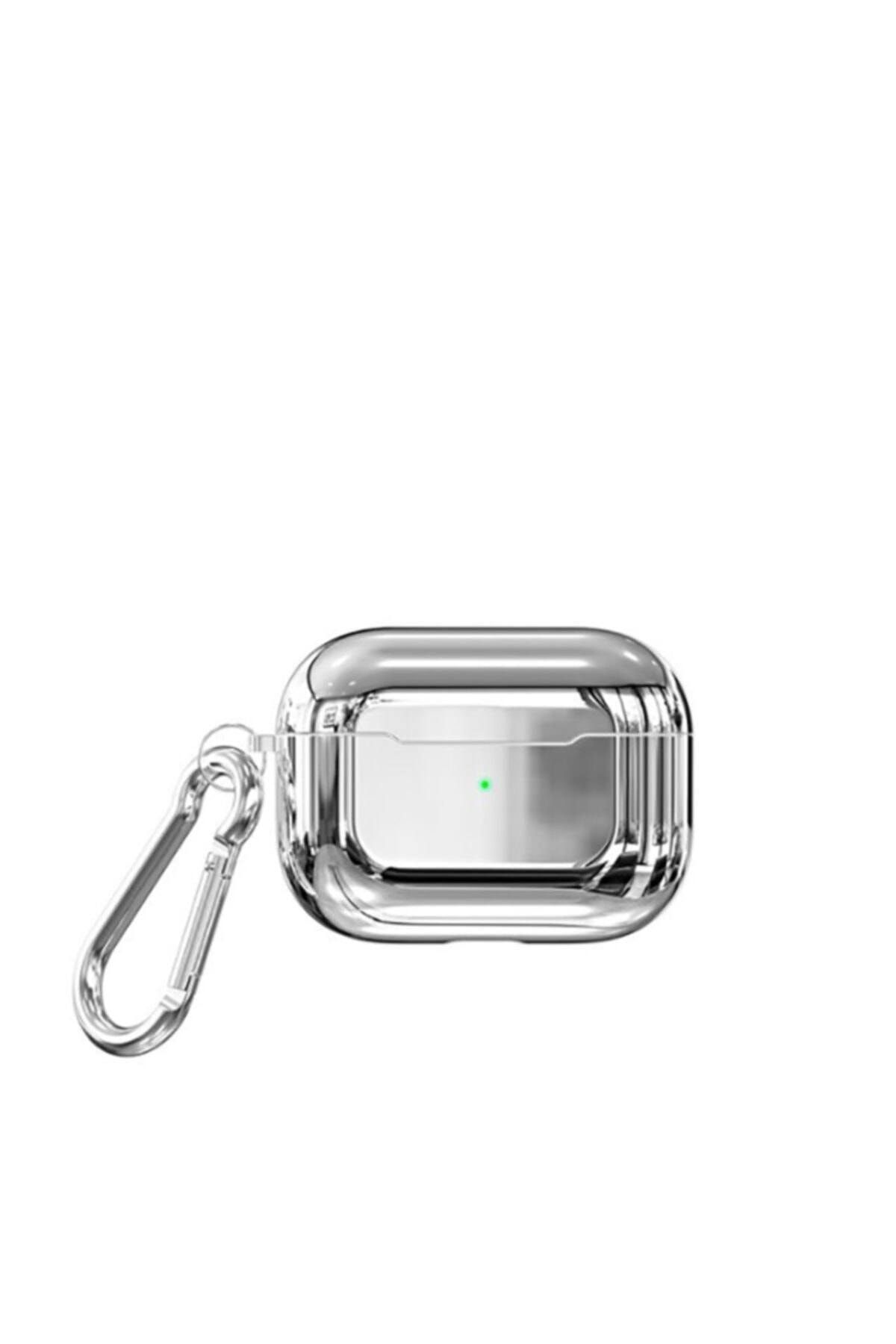 CaseArt Apple Airpods Pro Uyumlu Askılı Silikon Kılıf - Şeffaf