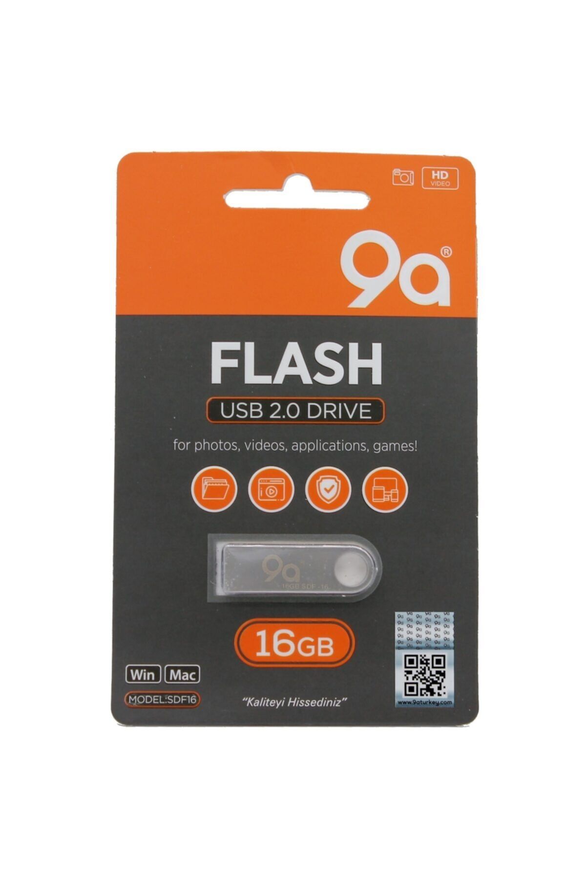 epavm Metal Flash Bellek 16 Gb Usb 9a