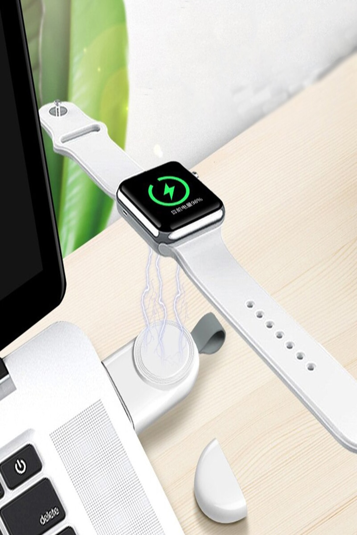 Microcase Apple Watch Için Anahtarlık Tipi Manyetik Usb Şarj Aygıtı -al2364