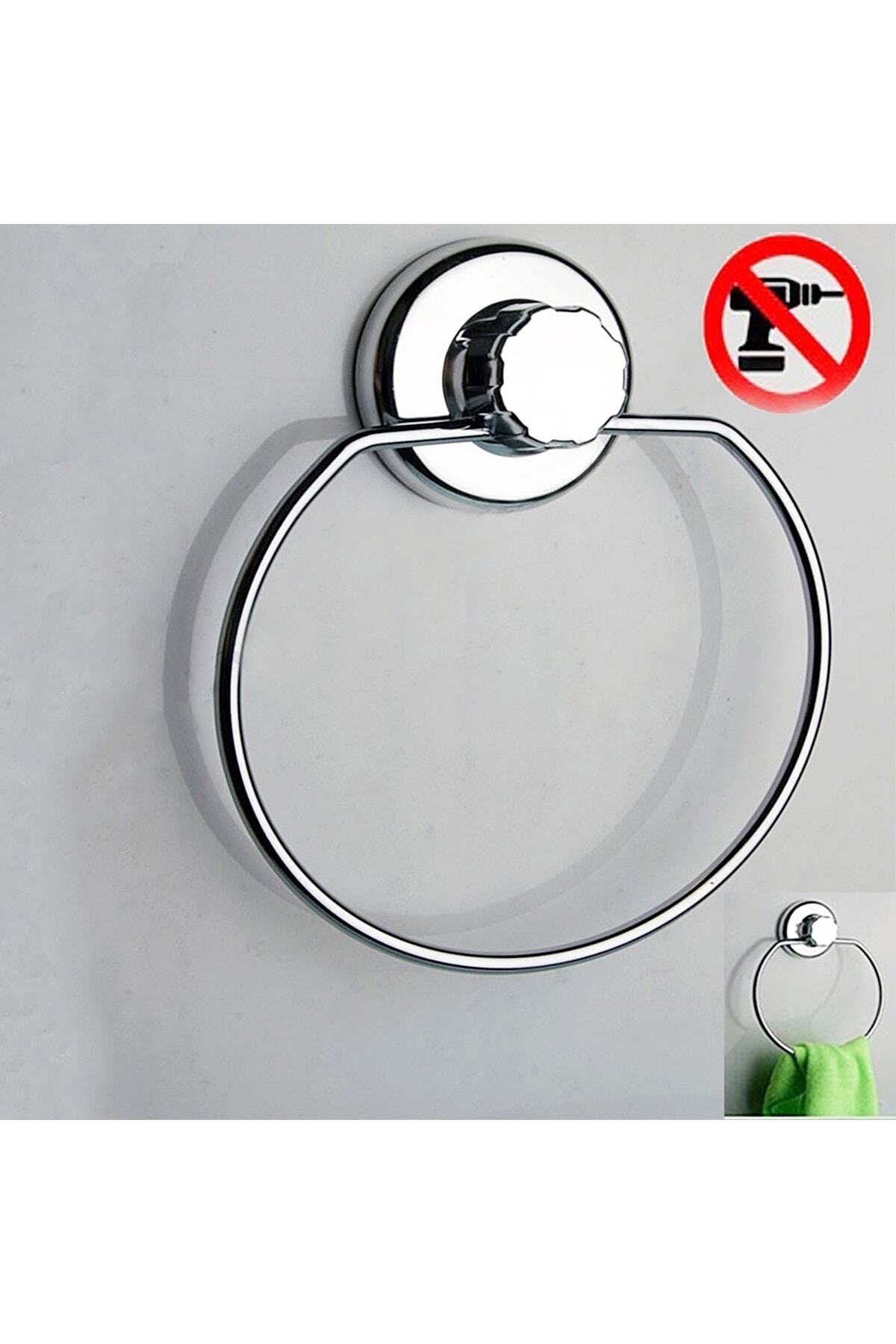 ORSA HOME Sıkmalı Vantuzlu Askı Havluluk Çok Amaçlı Askılık 502