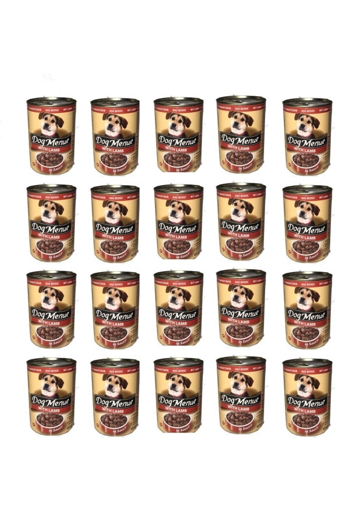 Dog Menue Kuzu Etli Köpek Konservesi 415 Gr. X 20 Adet