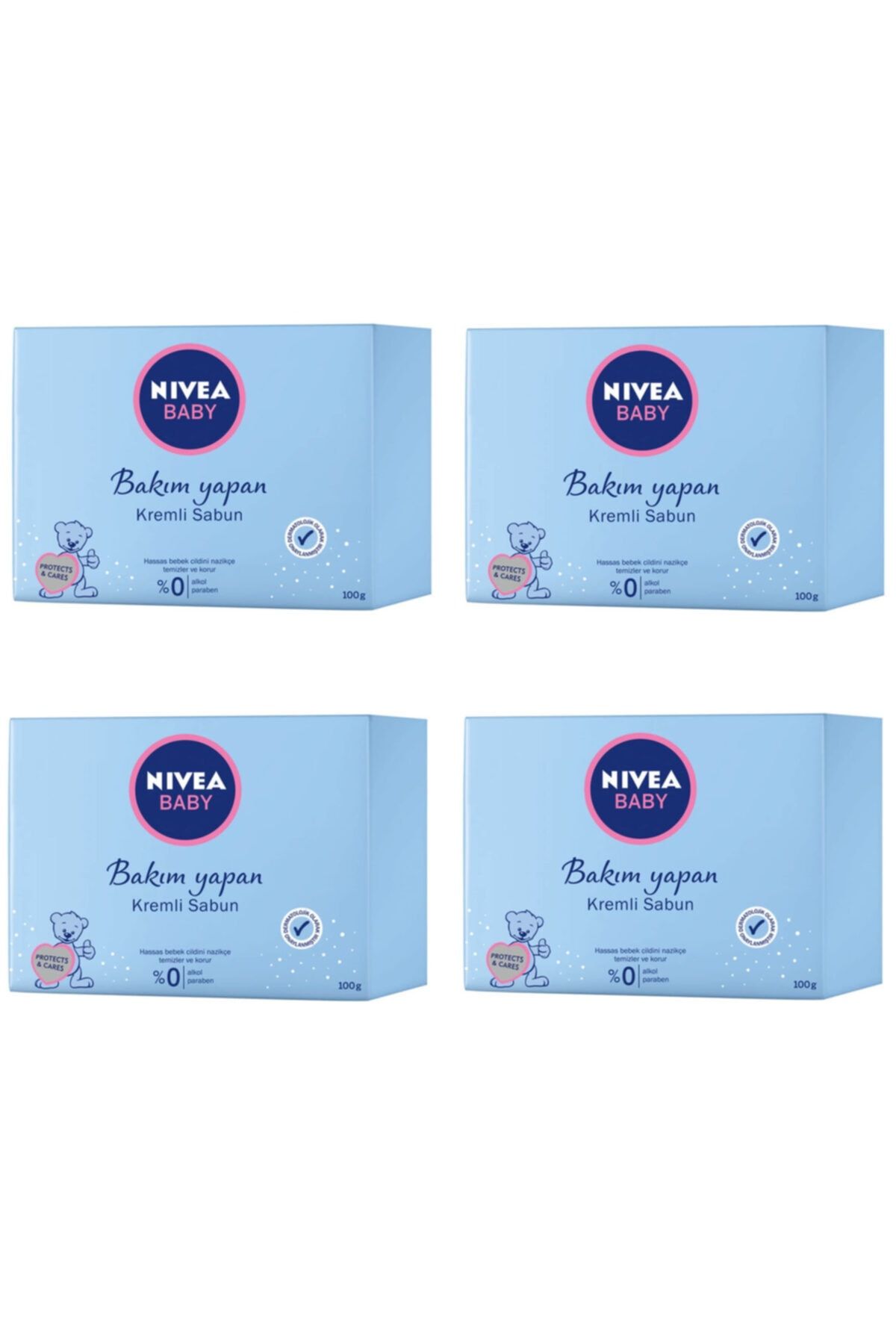Nivea Baby Kremli Sabun 100 gr 4 Adet