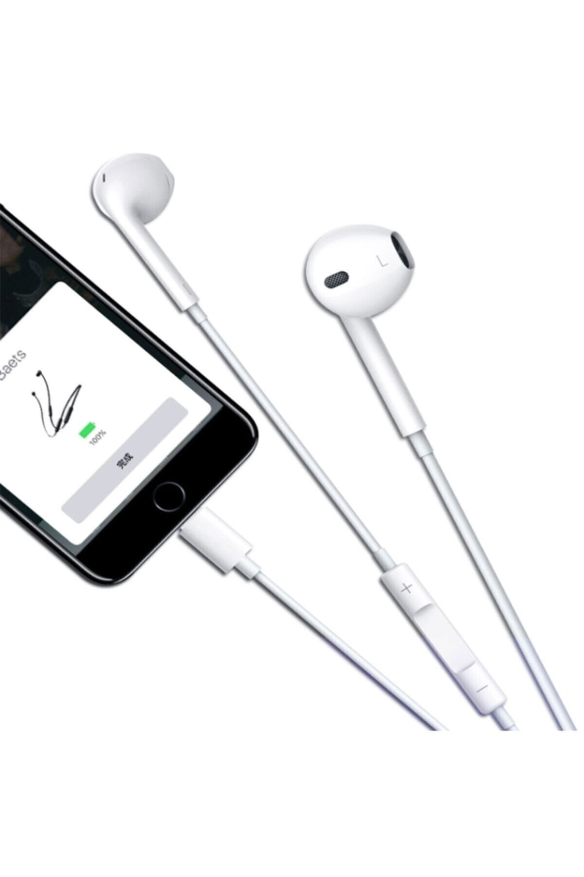 TOMKORS Iphone Kulak Içi Kulaklık Yüksek Ses Tak Çalıştır 6.7.8.10.11.12 Orjınal Garantili