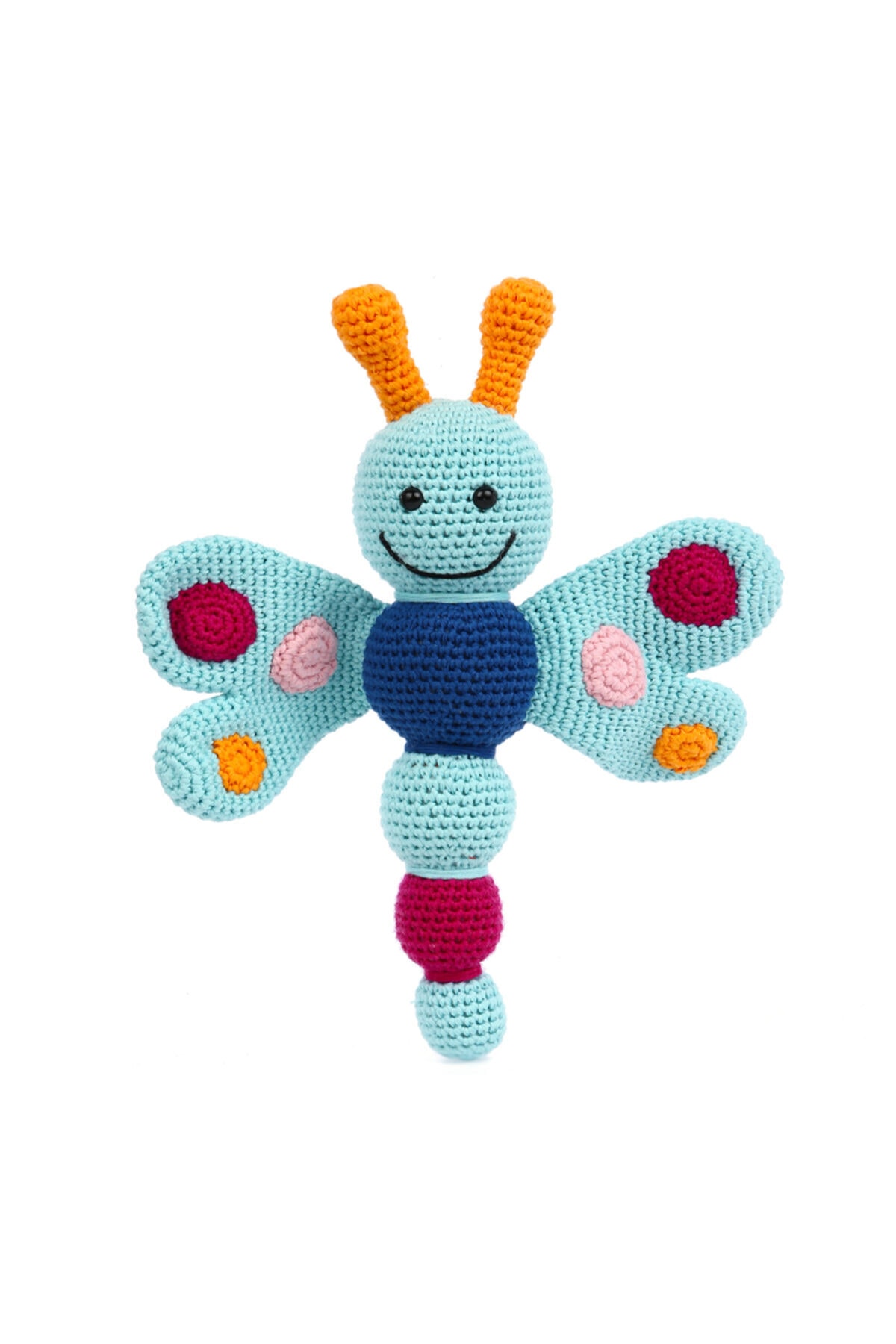 Göznuru Atölyesi Göznuru Amigurumi Organik Oyuncak Uyku Arkadaşı Kelebek