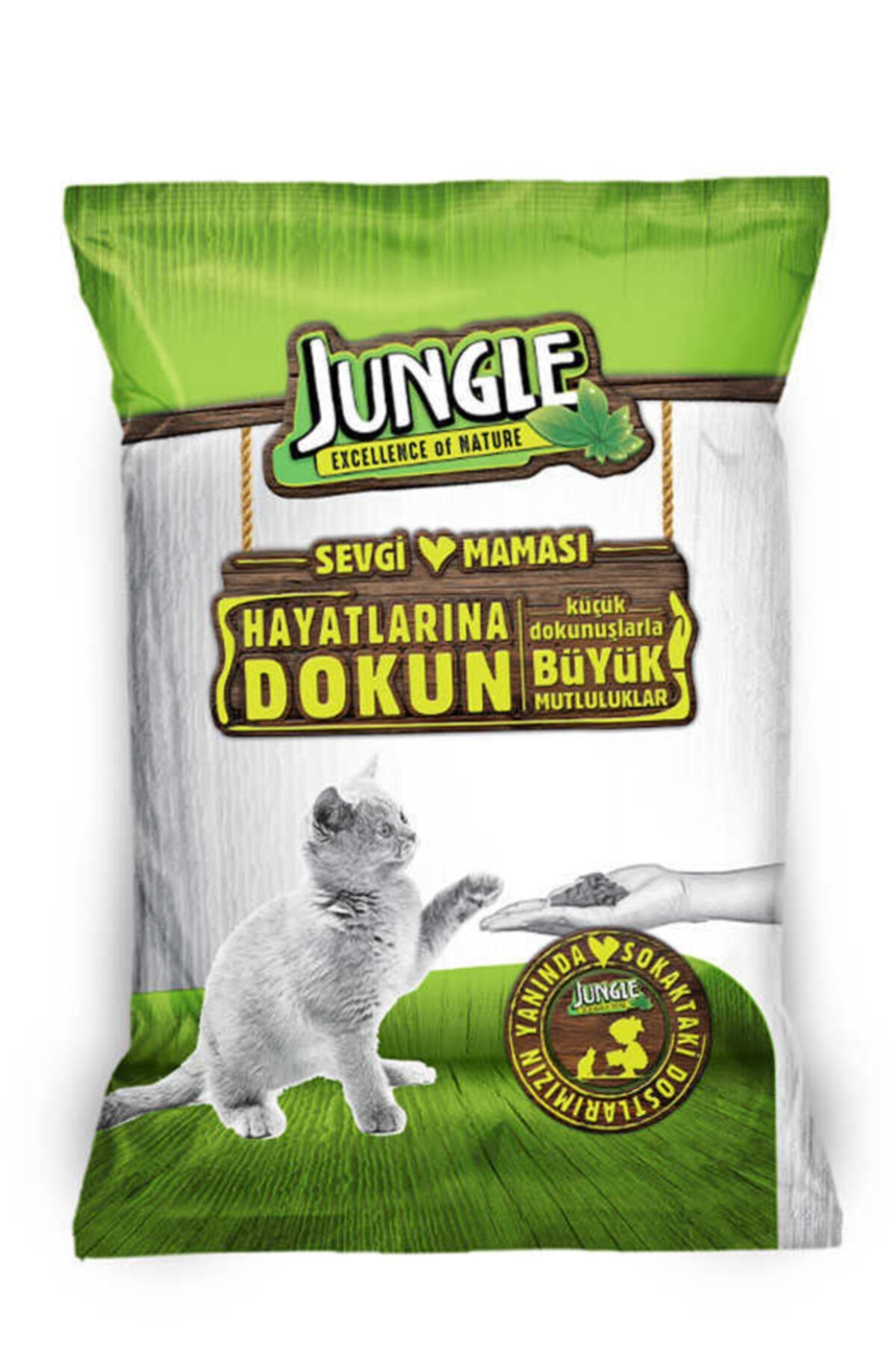 jungle tavuk balikli yetiskin kedi sevgi mamasi 100 gr fiyati yorumlari trendyol