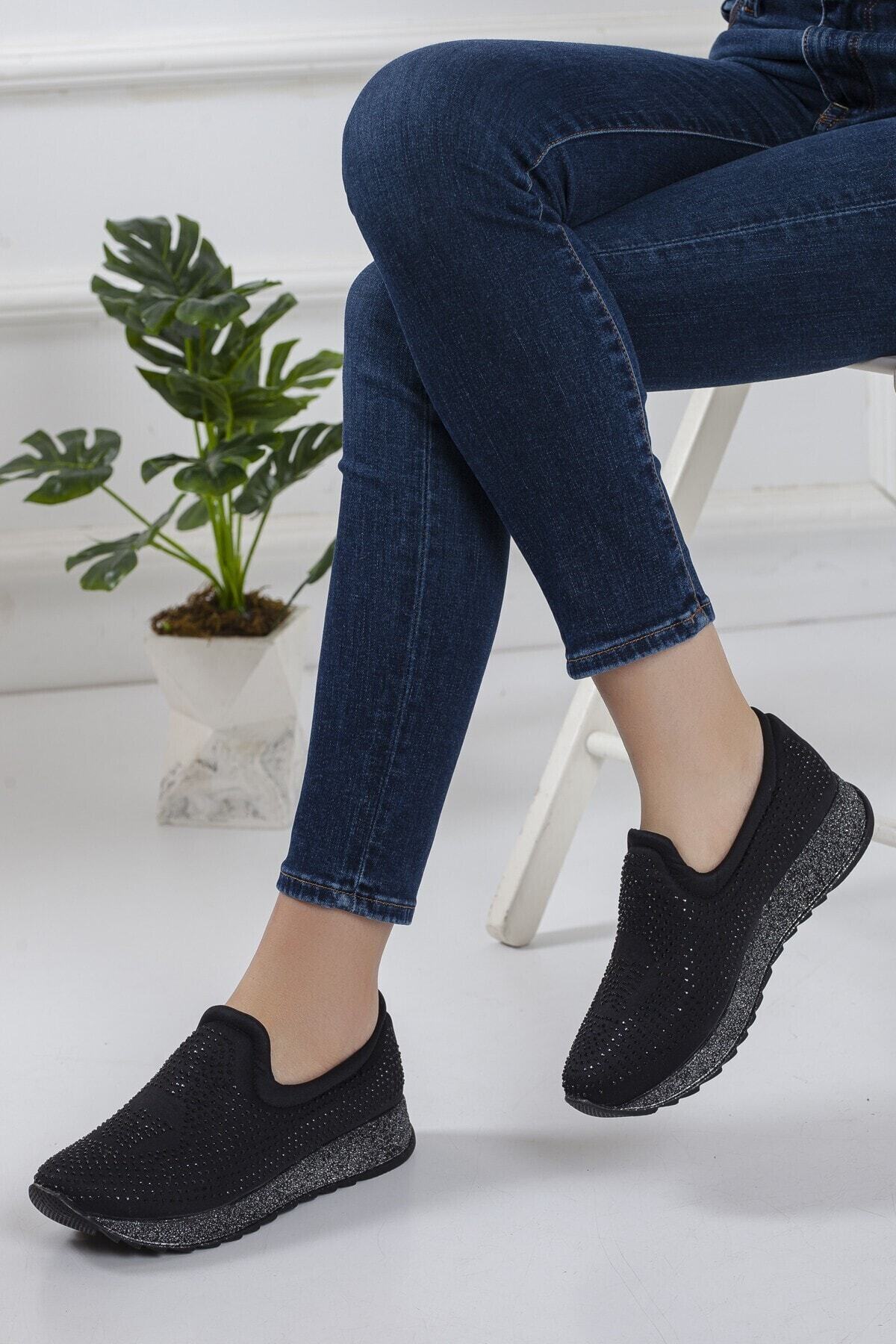 GULT Kadın Siyah Günlük Sneaker